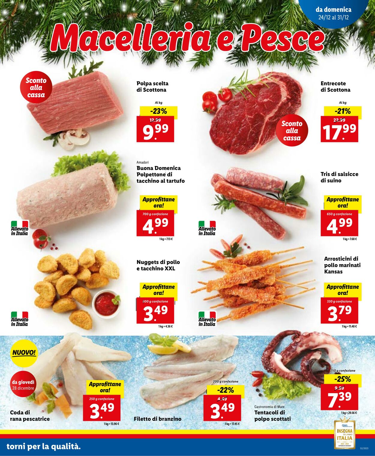 Volantino Lidl 24.12.2023 - 31.12.2023