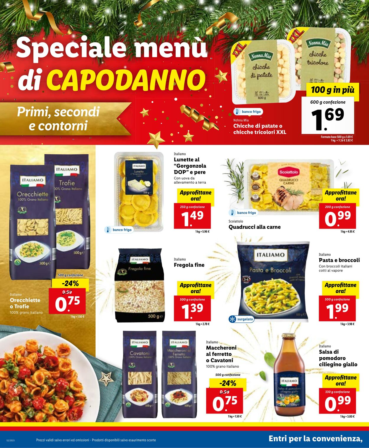 Volantino Lidl 24.12.2023 - 31.12.2023