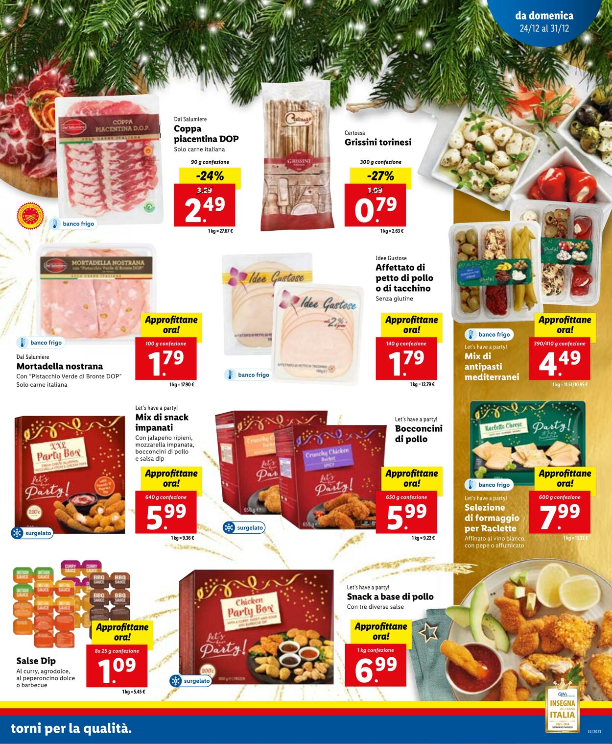 Volantino Lidl 24.12.2023 - 31.12.2023