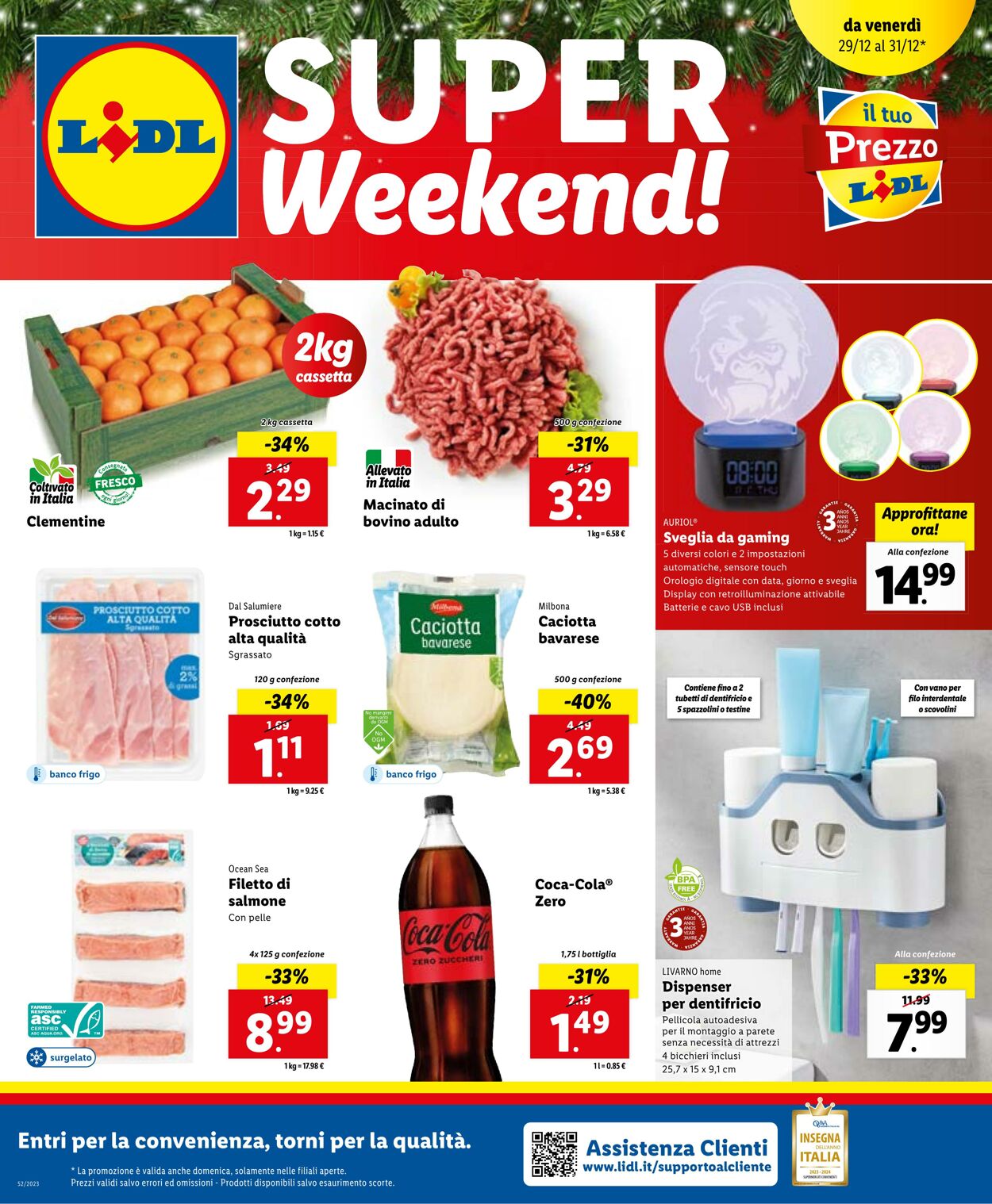 Volantino Lidl 24.12.2023 - 31.12.2023