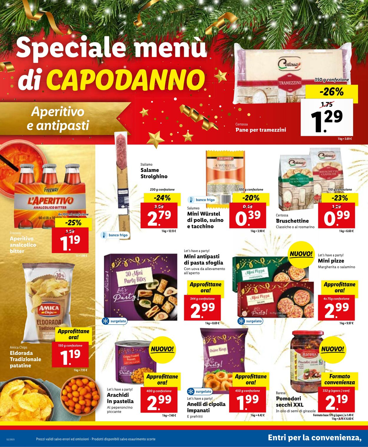 Volantino Lidl 24.12.2023 - 31.12.2023