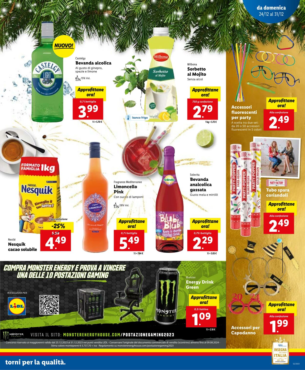 Volantino Lidl 24.12.2023 - 31.12.2023