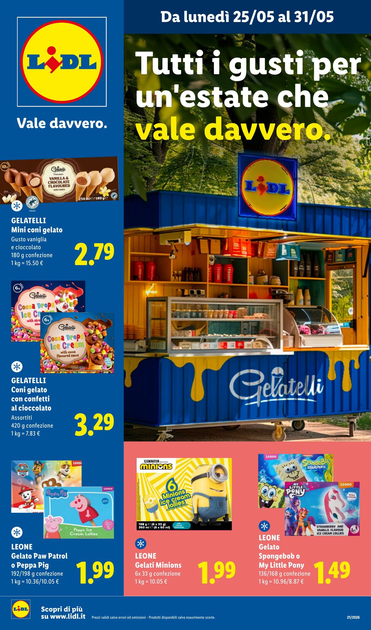 Volantino Lidl 25.05.2026 - 31.05.2026