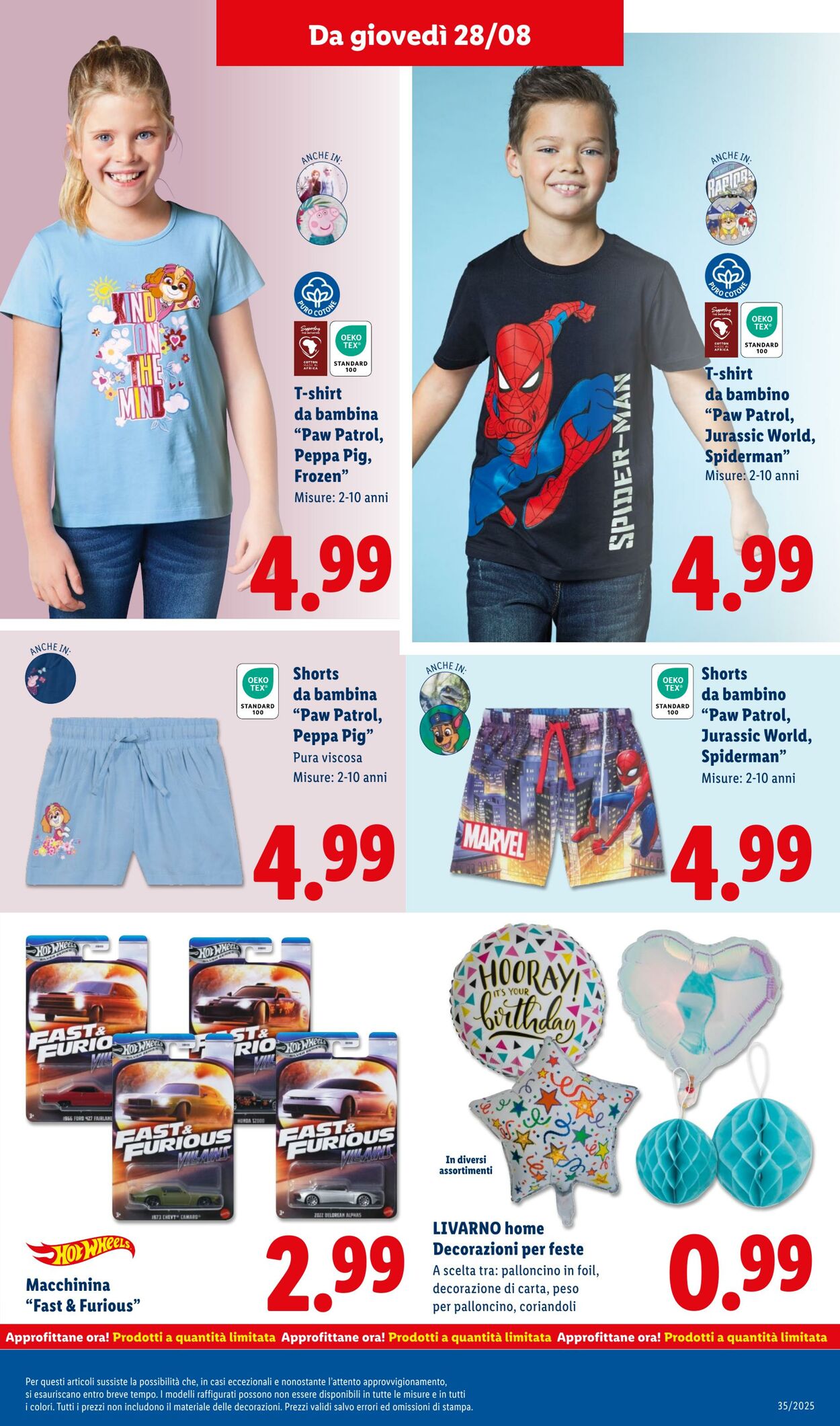 Volantino Lidl 25.08.2025 - 31.08.2025