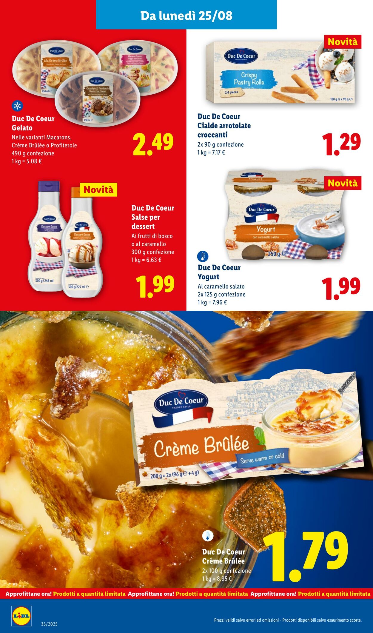 Volantino Lidl 25.08.2025 - 31.08.2025