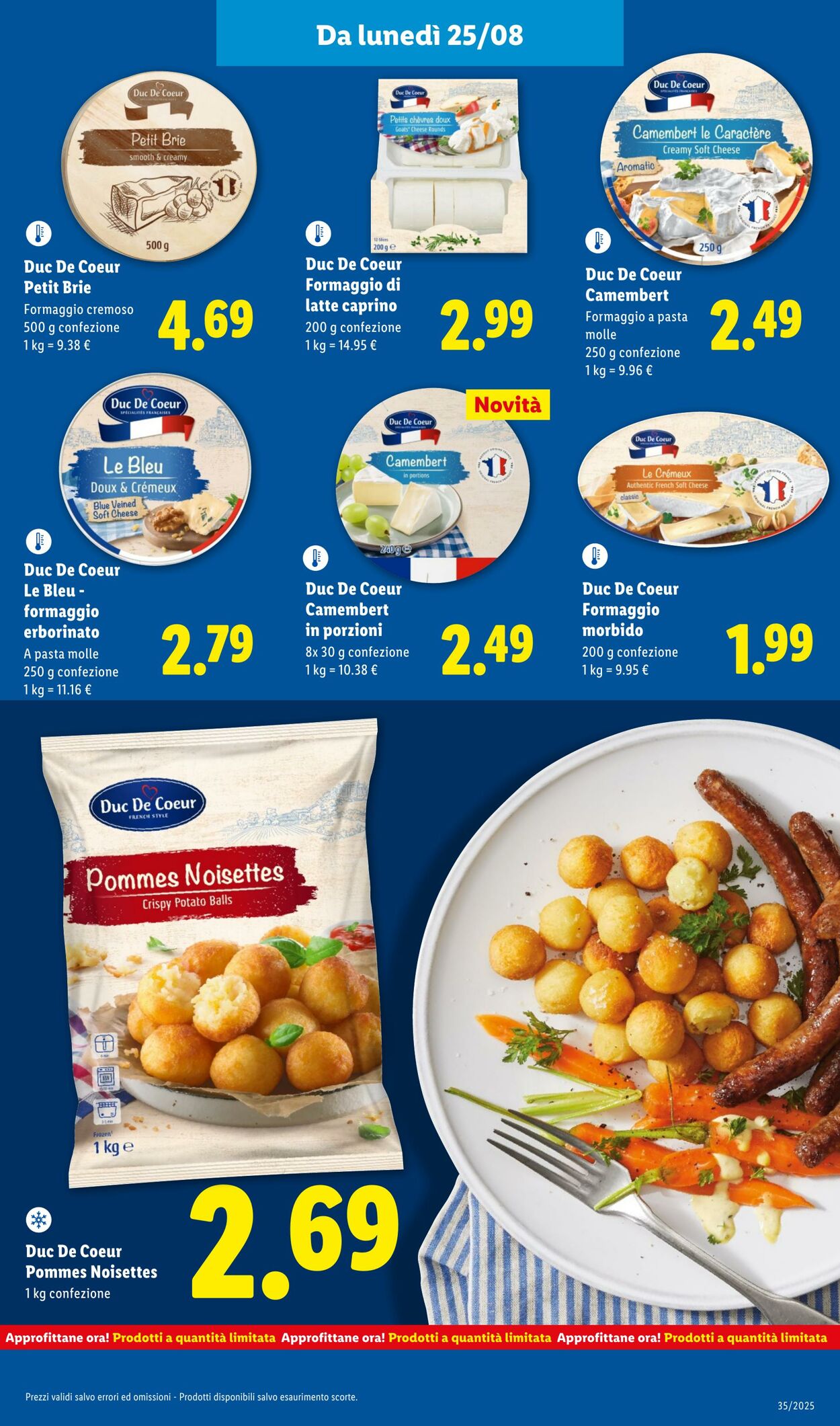 Volantino Lidl 25.08.2025 - 31.08.2025