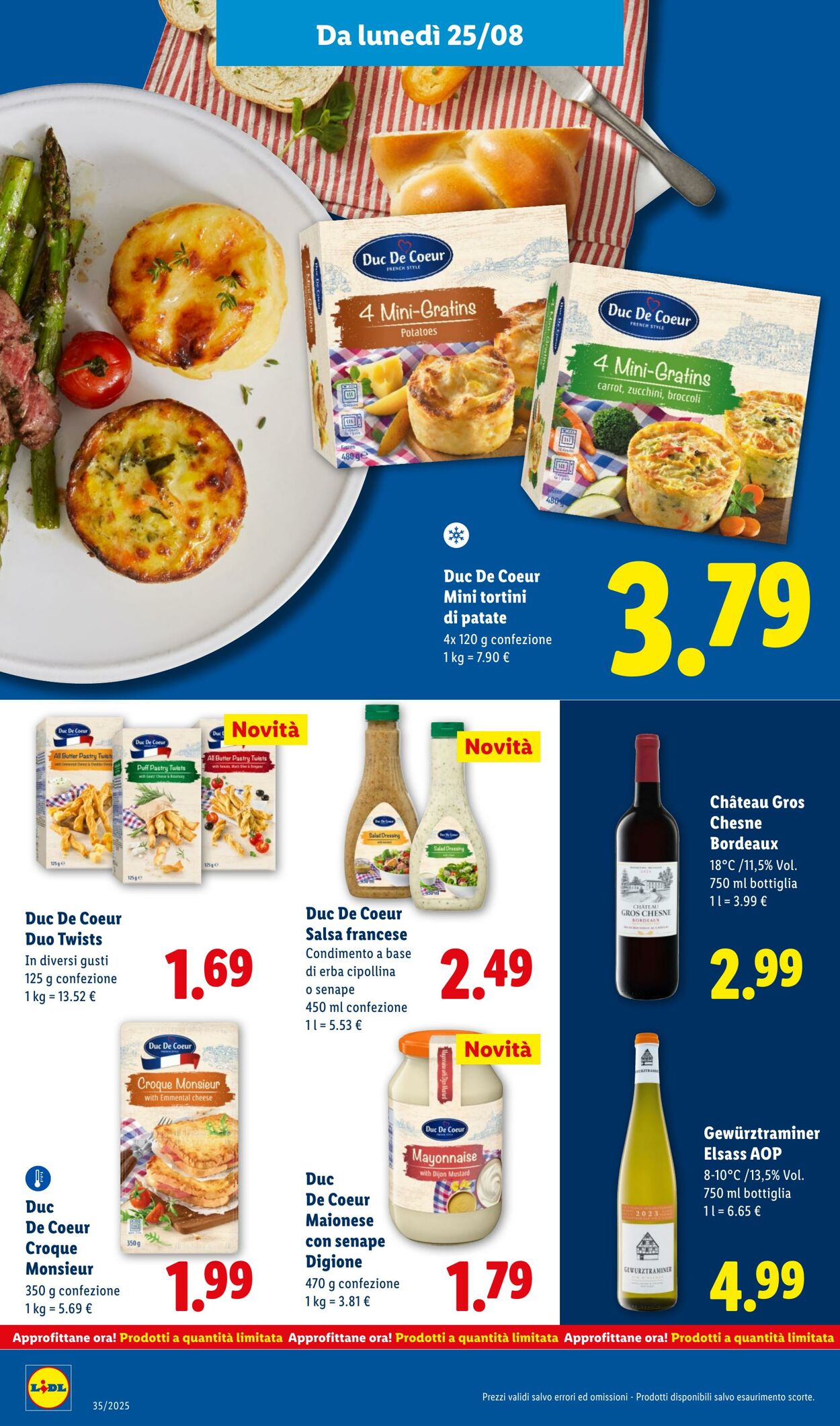 Volantino Lidl 25.08.2025 - 31.08.2025