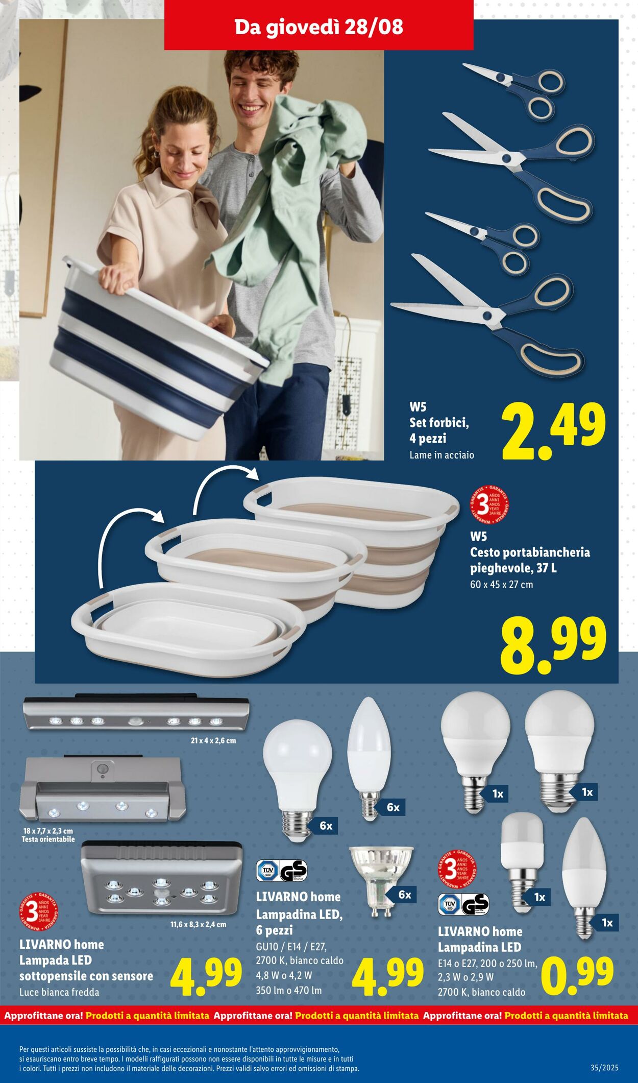 Volantino Lidl 25.08.2025 - 31.08.2025