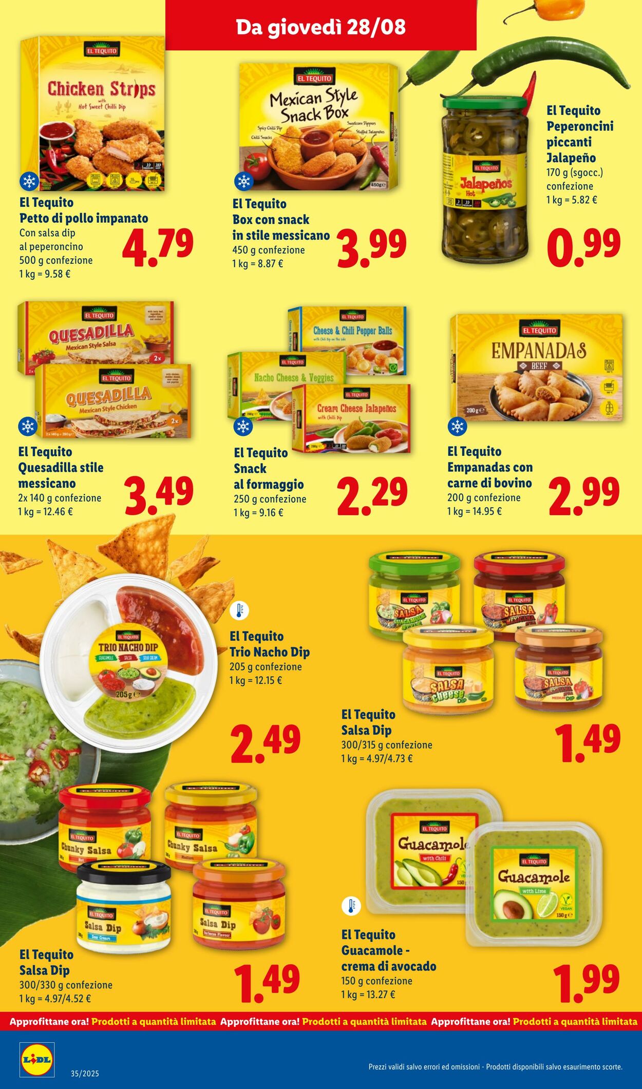 Volantino Lidl 25.08.2025 - 31.08.2025
