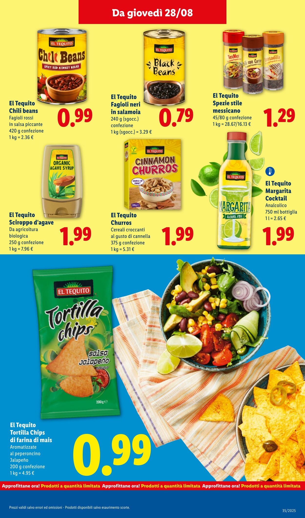 Volantino Lidl 25.08.2025 - 31.08.2025