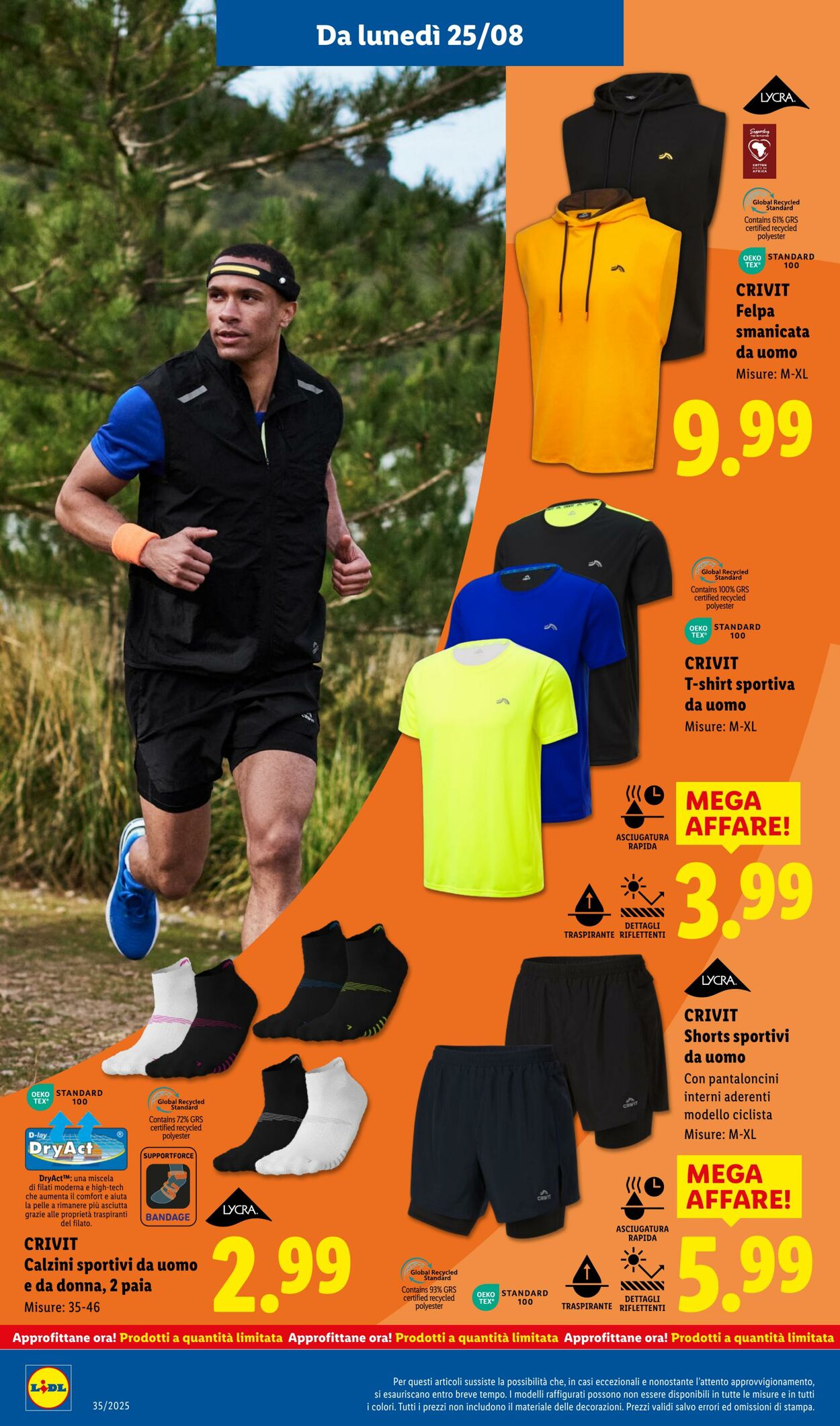 Volantino Lidl 25.08.2025 - 31.08.2025