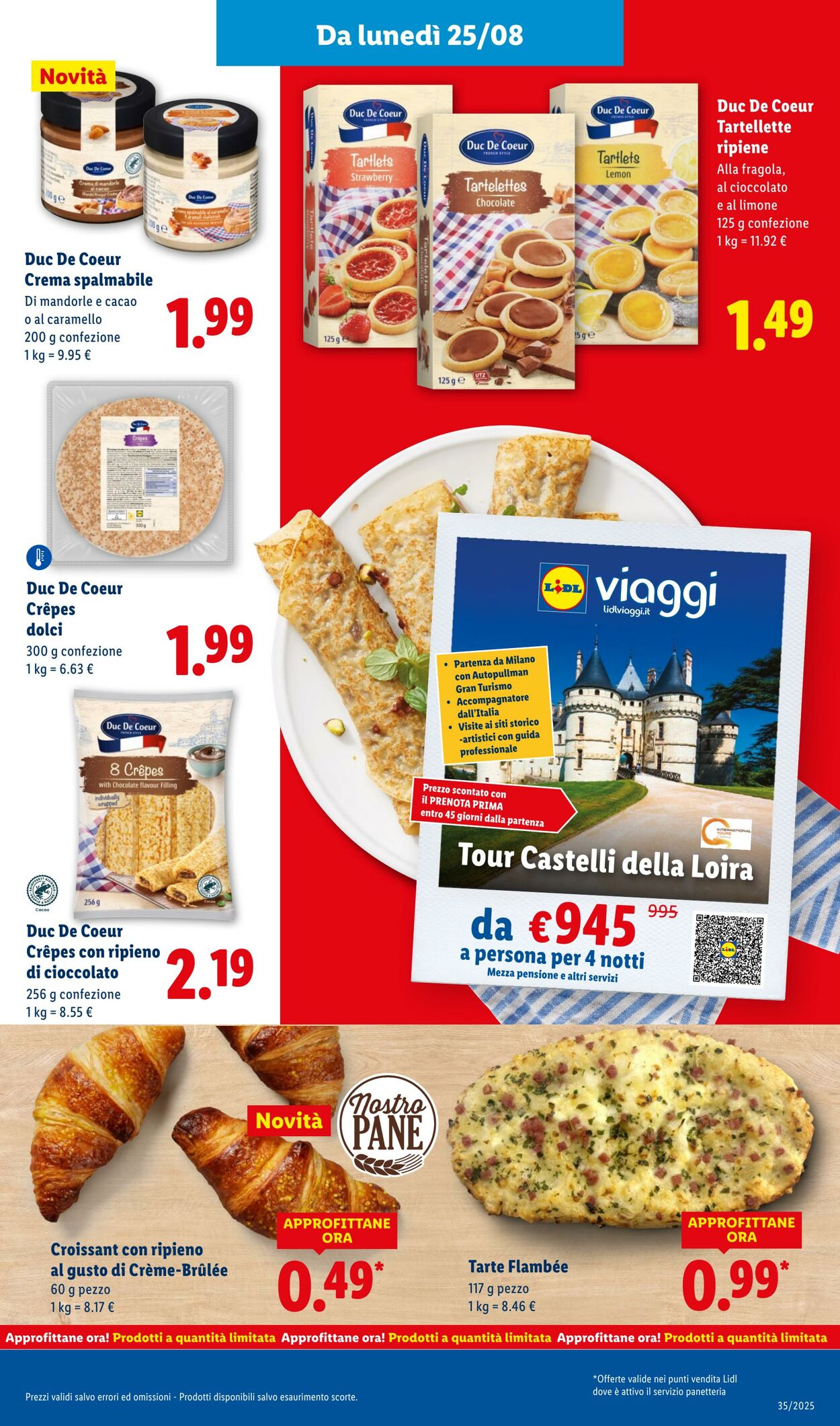 Volantino Lidl 25.08.2025 - 31.08.2025