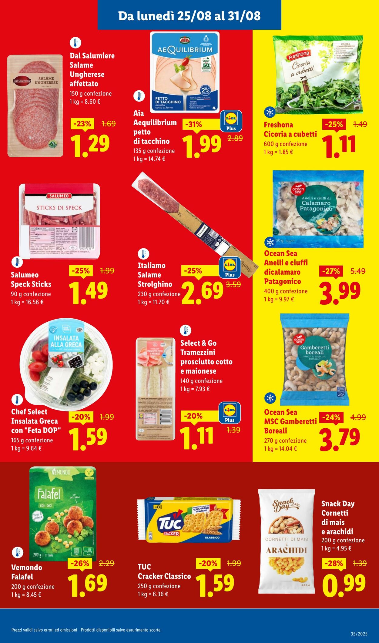 Volantino Lidl 25.08.2025 - 31.08.2025