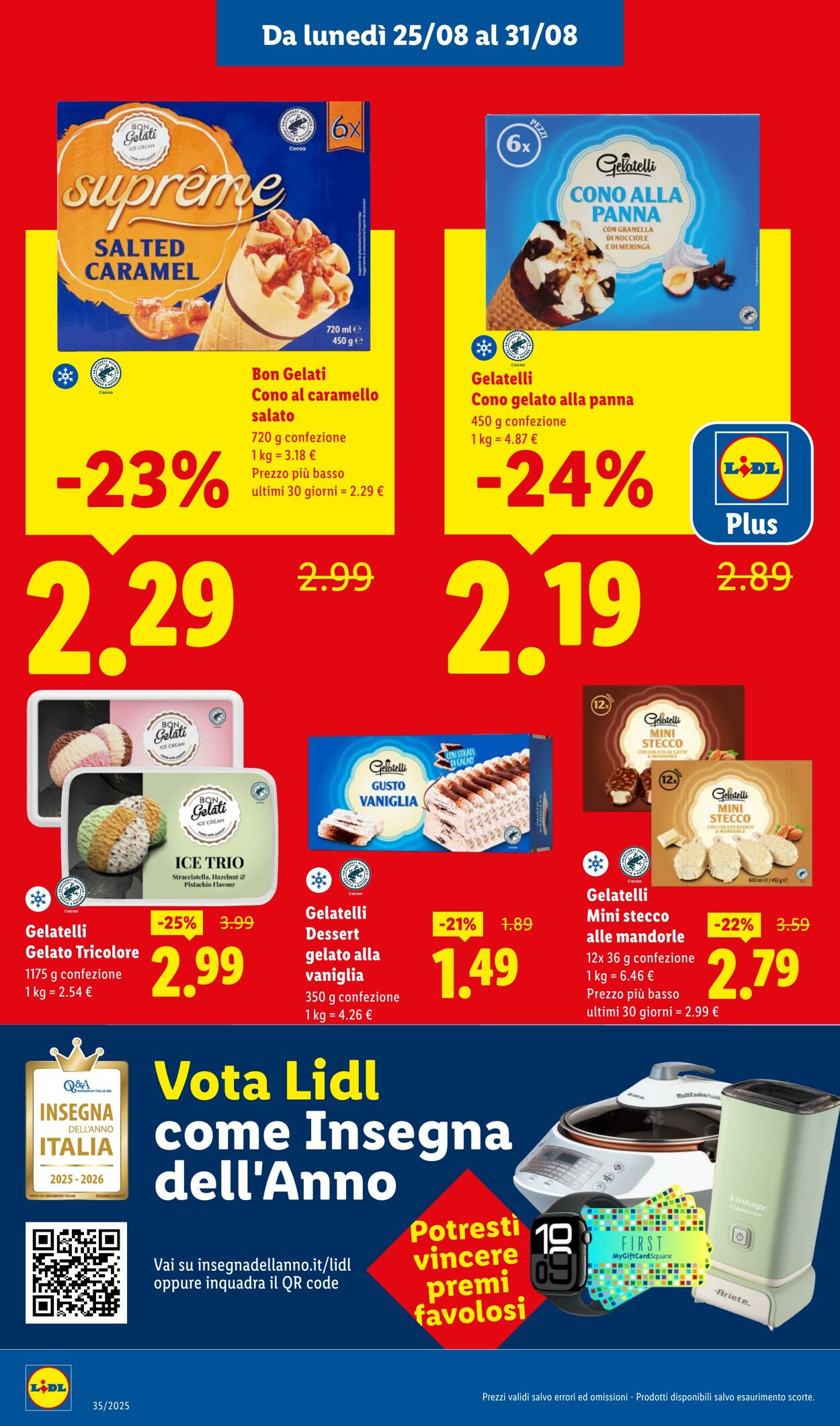 Volantino Lidl 25.08.2025 - 31.08.2025