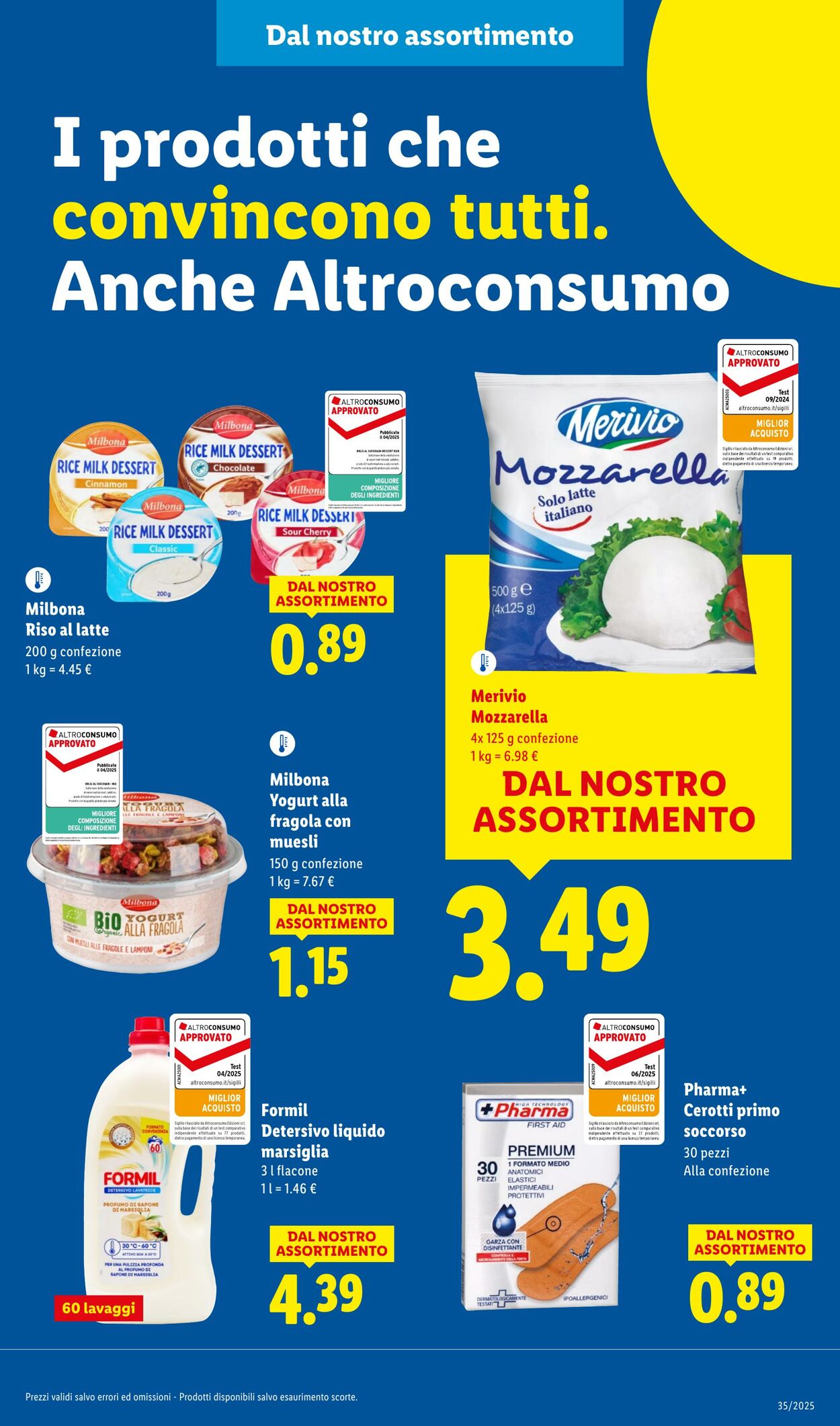 Volantino Lidl 25.08.2025 - 31.08.2025