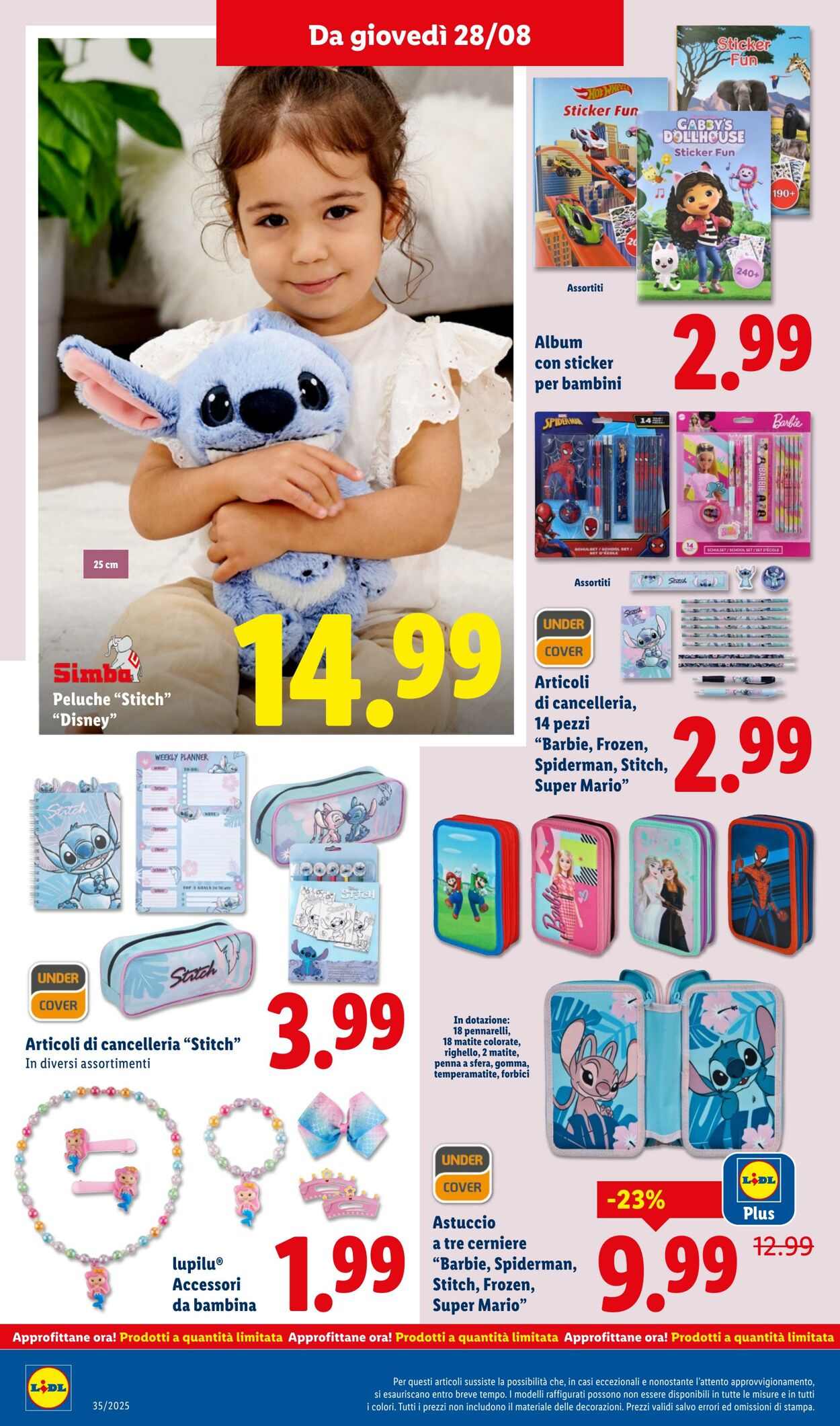 Volantino Lidl 25.08.2025 - 31.08.2025