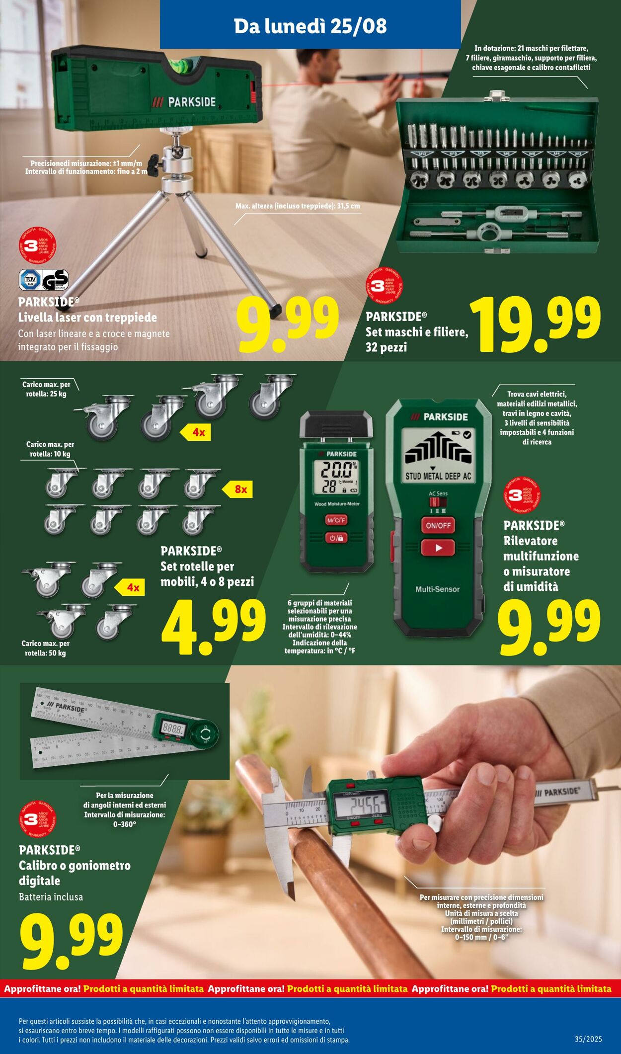 Volantino Lidl 25.08.2025 - 31.08.2025