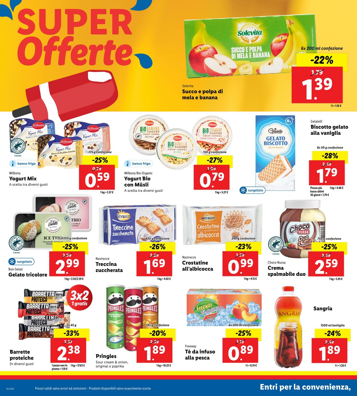 Volantino Lidl 26.08.2024 - 01.09.2024