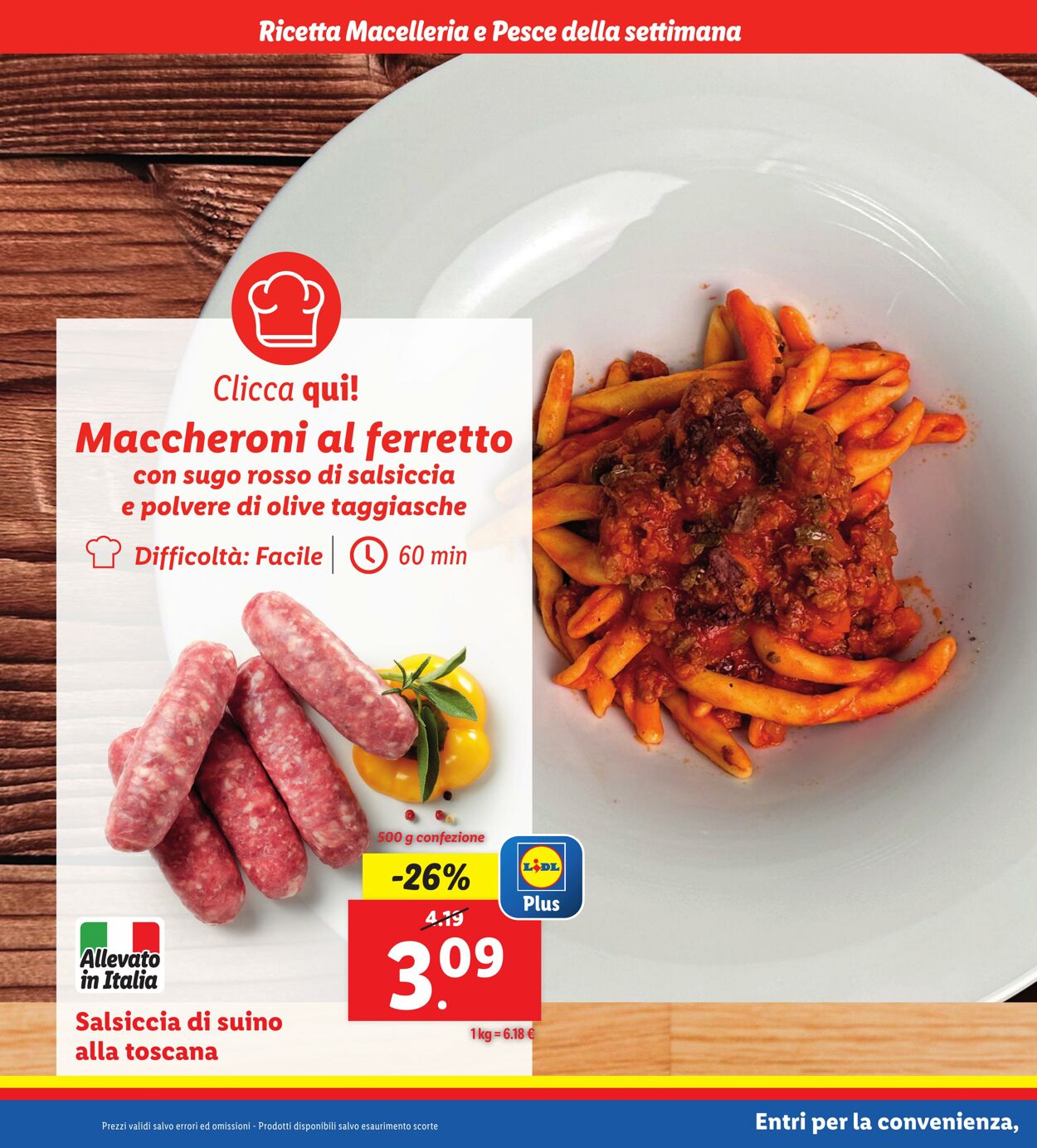 Volantino Lidl 26.08.2024 - 01.09.2024