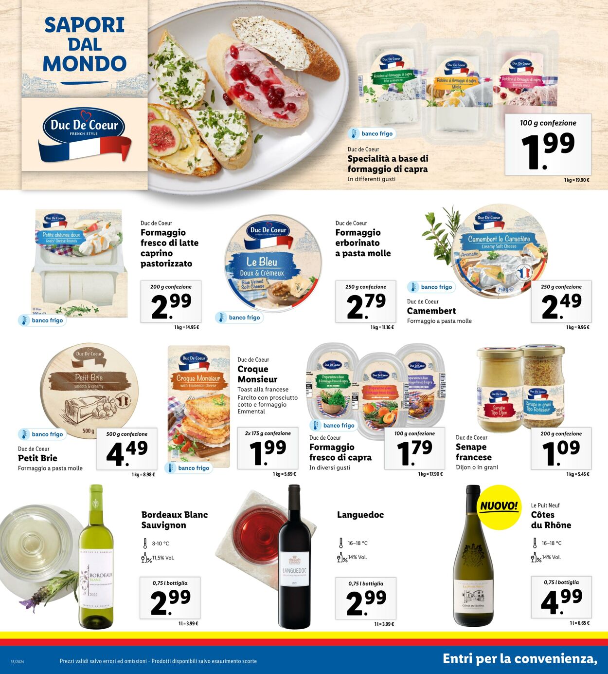 Volantino Lidl 26.08.2024 - 01.09.2024