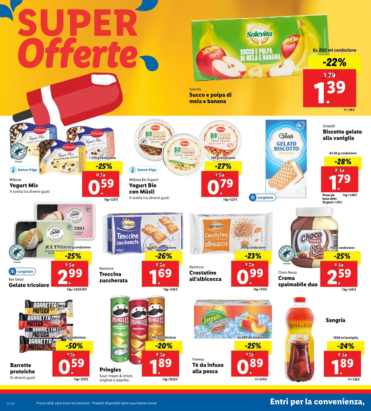 Volantino Lidl 26.08.2024 - 01.09.2024