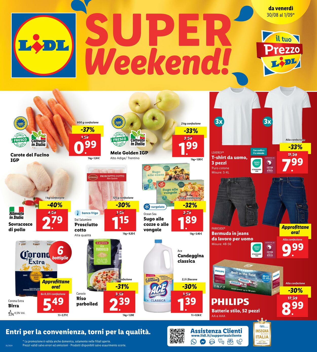 Volantino Lidl 26.08.2024 - 01.09.2024