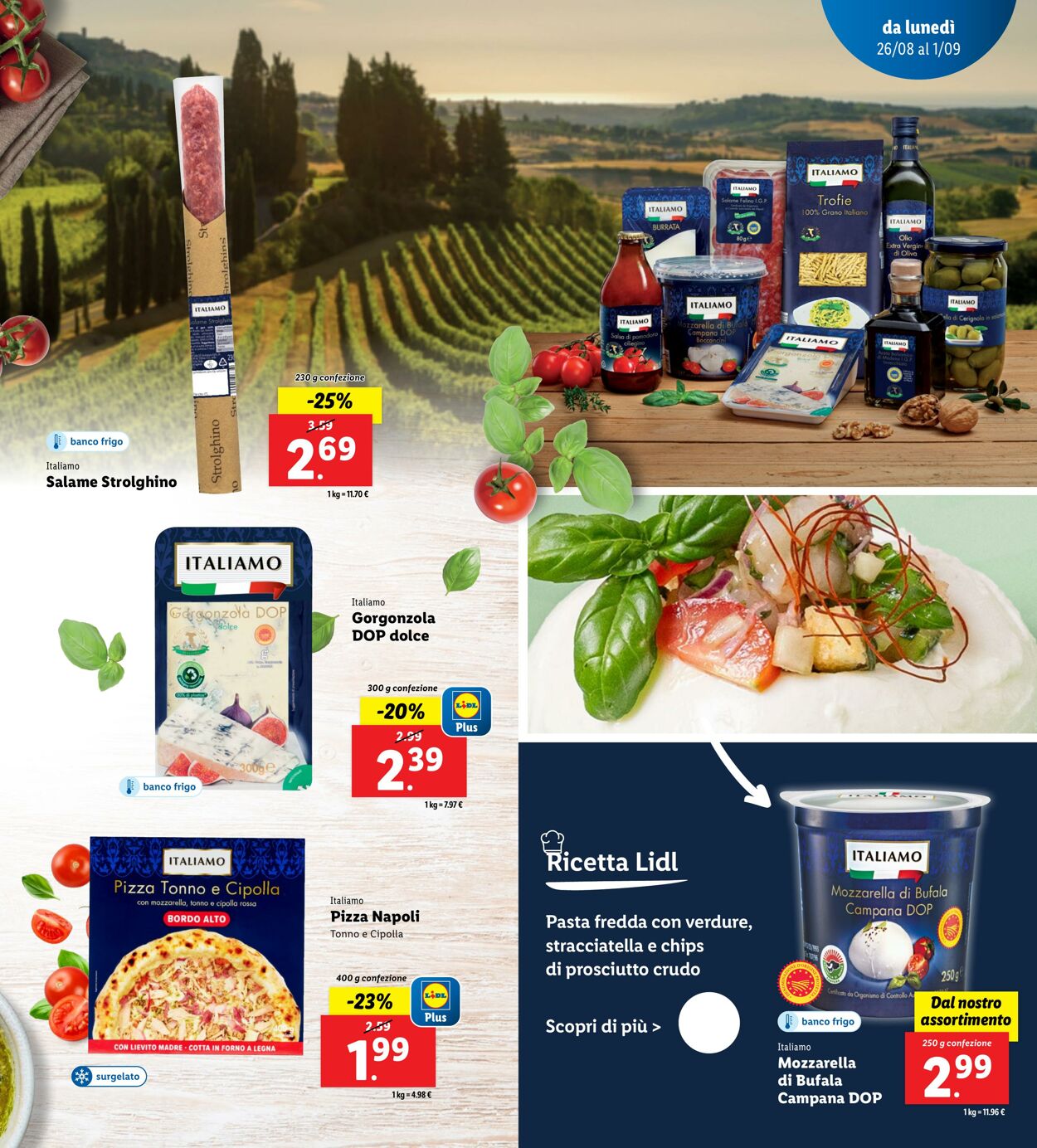 Volantino Lidl 26.08.2024 - 01.09.2024