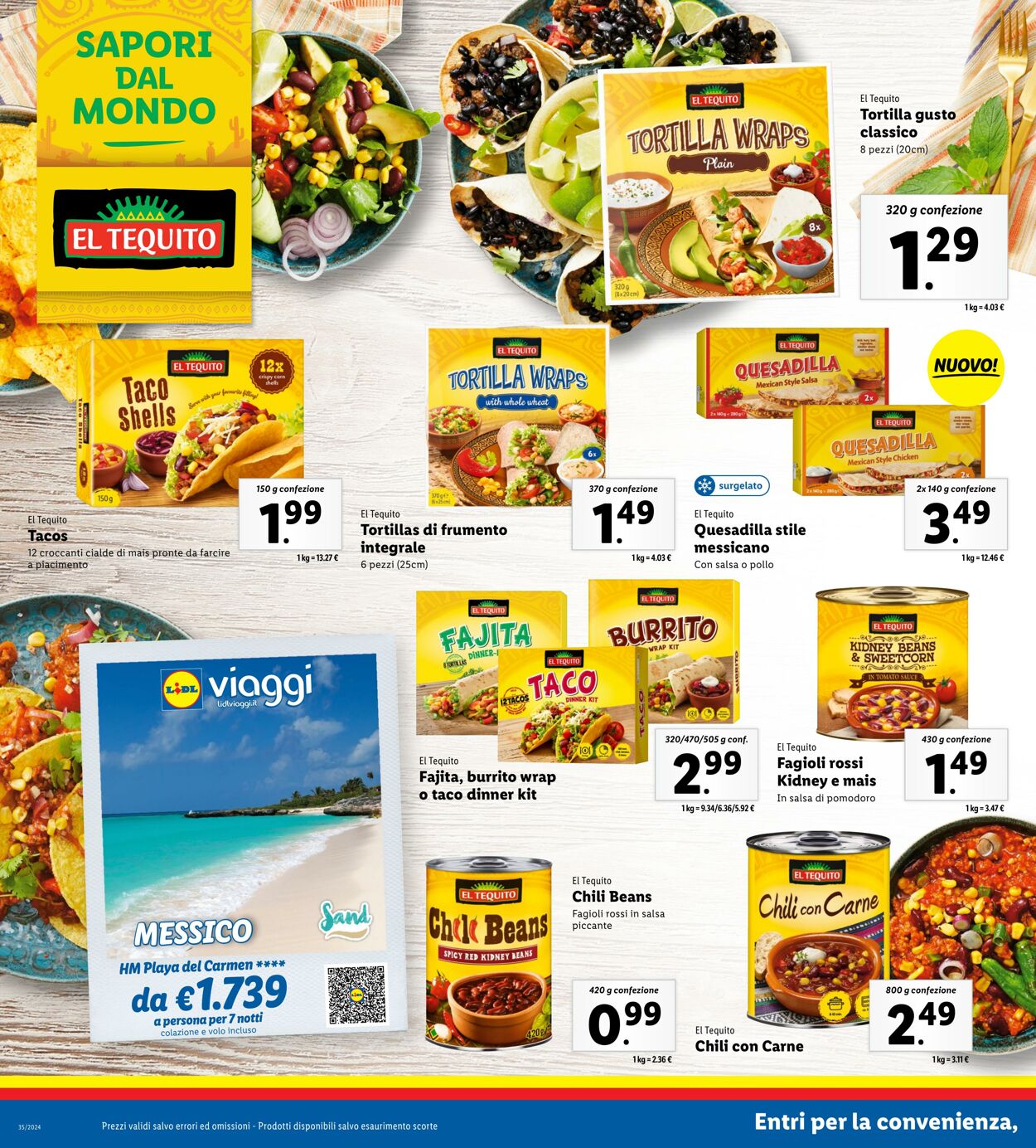 Volantino Lidl 26.08.2024 - 01.09.2024