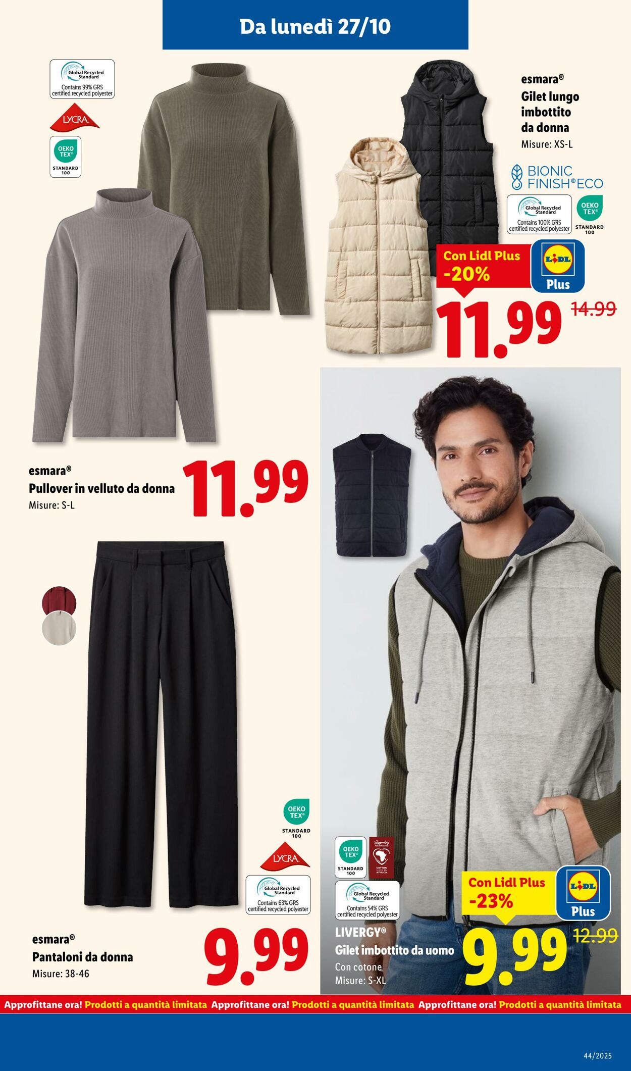 Volantino Lidl 27.10.2025 - 02.11.2025