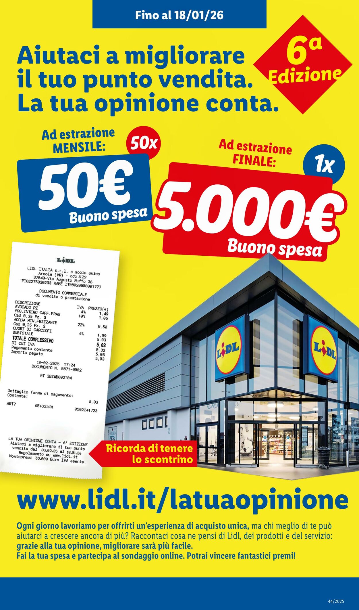 Volantino Lidl 27.10.2025 - 02.11.2025