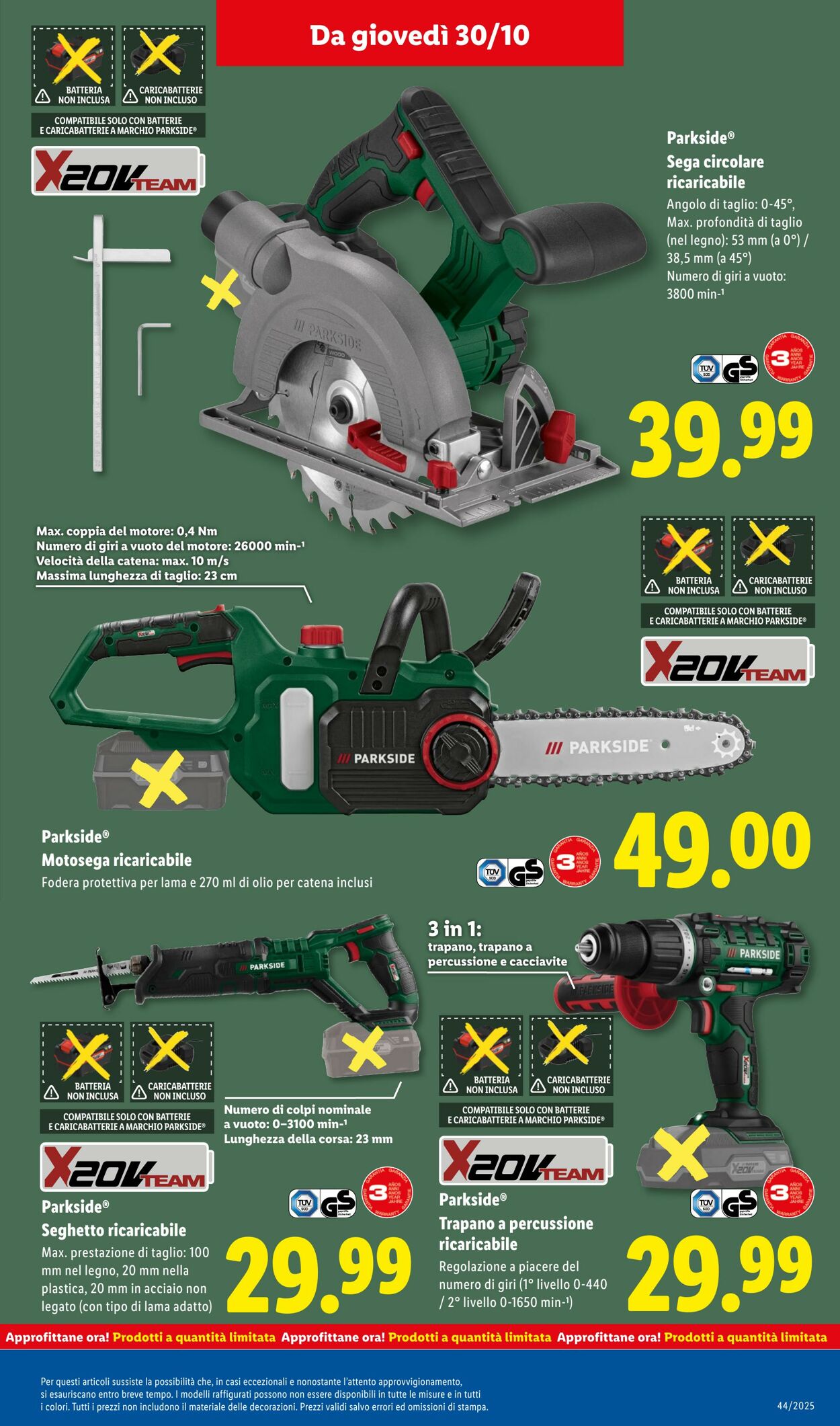 Volantino Lidl 27.10.2025 - 02.11.2025