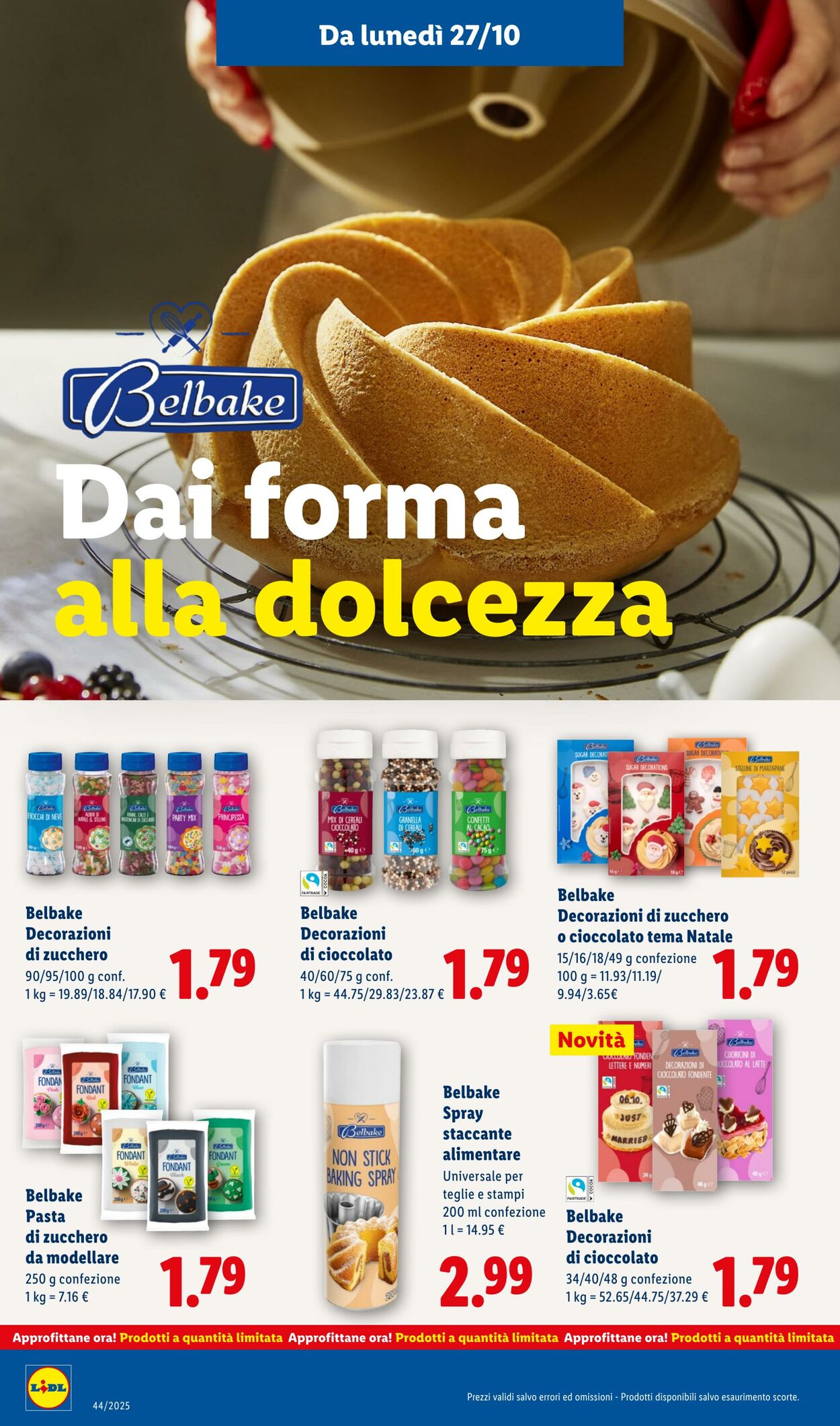 Volantino Lidl 27.10.2025 - 02.11.2025
