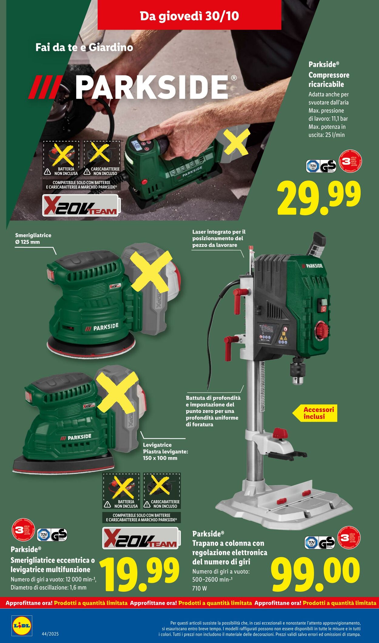 Volantino Lidl 27.10.2025 - 02.11.2025