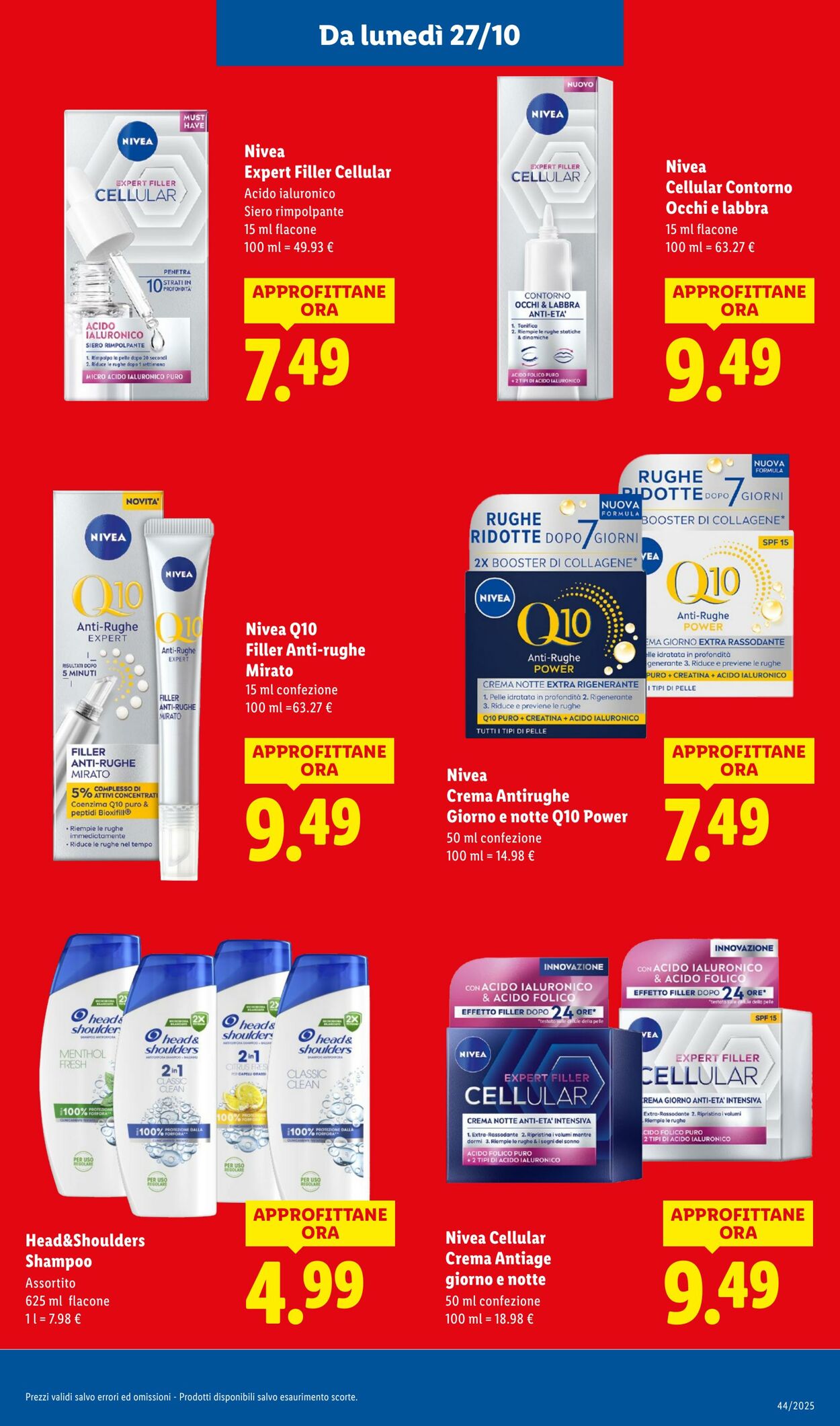Volantino Lidl 27.10.2025 - 02.11.2025