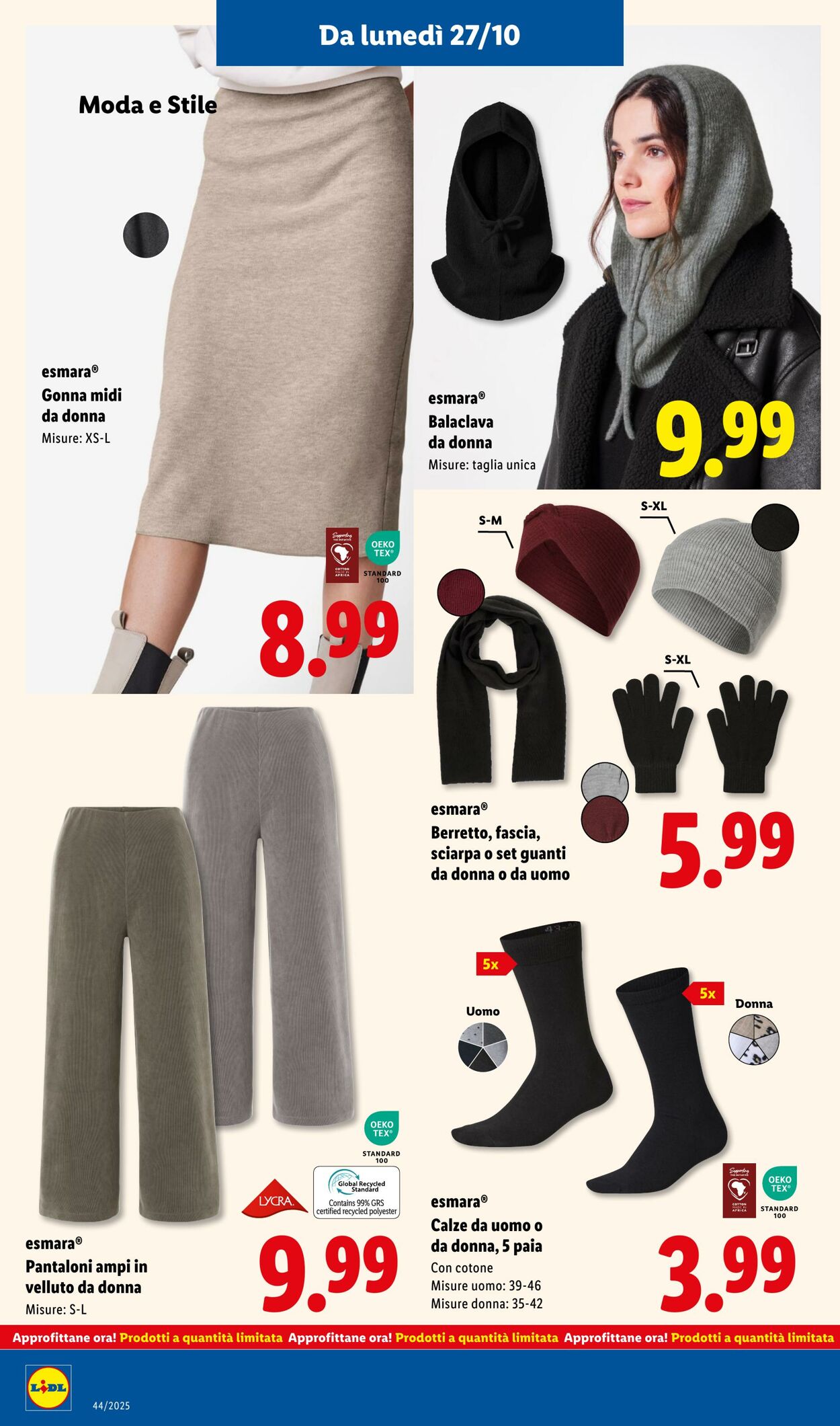 Volantino Lidl 27.10.2025 - 02.11.2025
