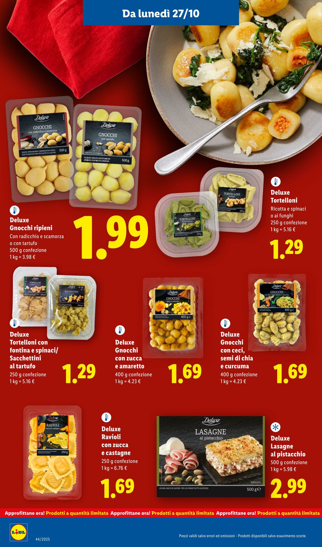 Volantino Lidl 27.10.2025 - 02.11.2025
