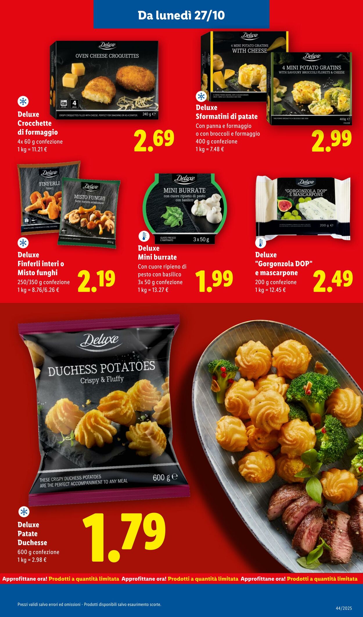 Volantino Lidl 27.10.2025 - 02.11.2025