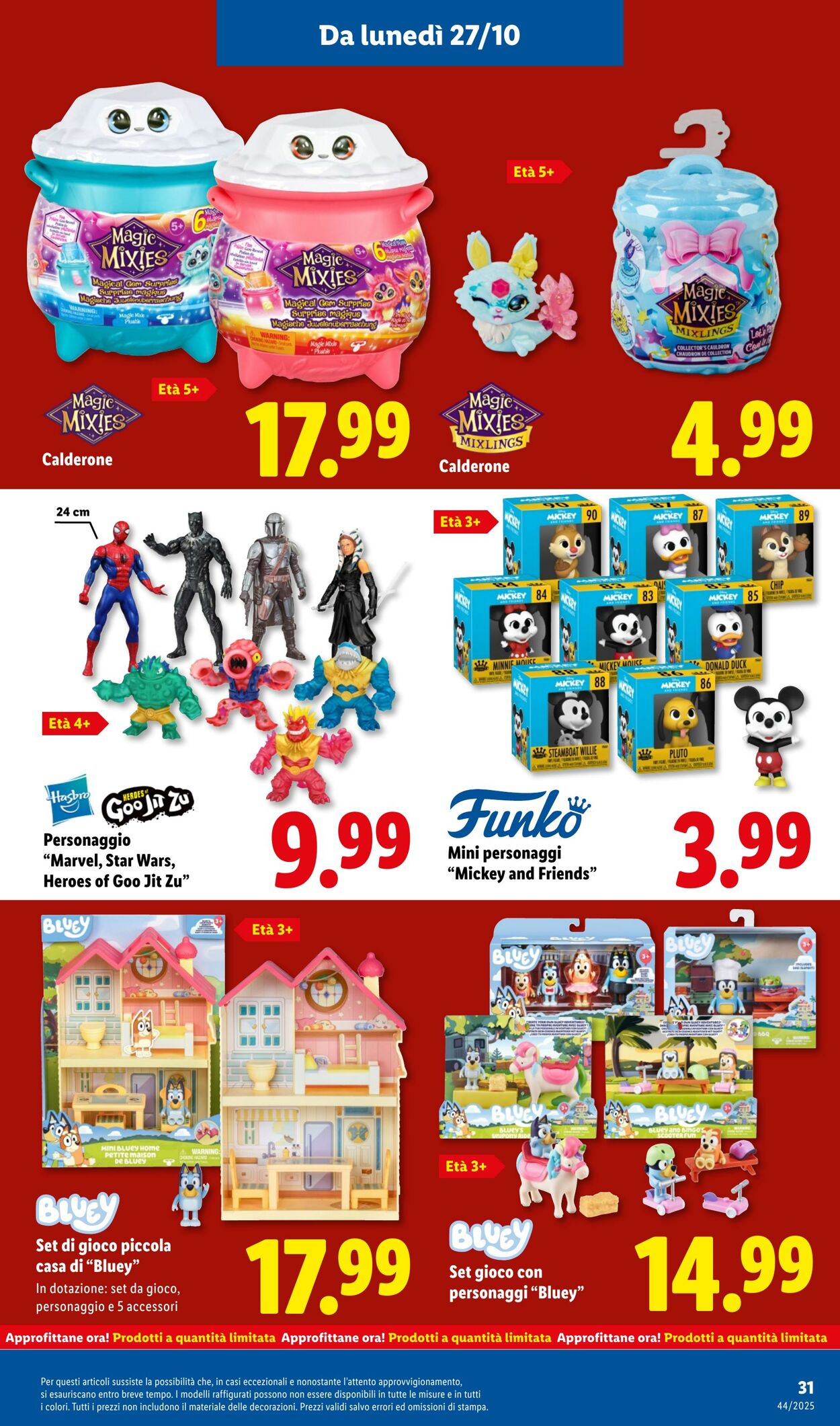 Volantino Lidl 27.10.2025 - 02.11.2025