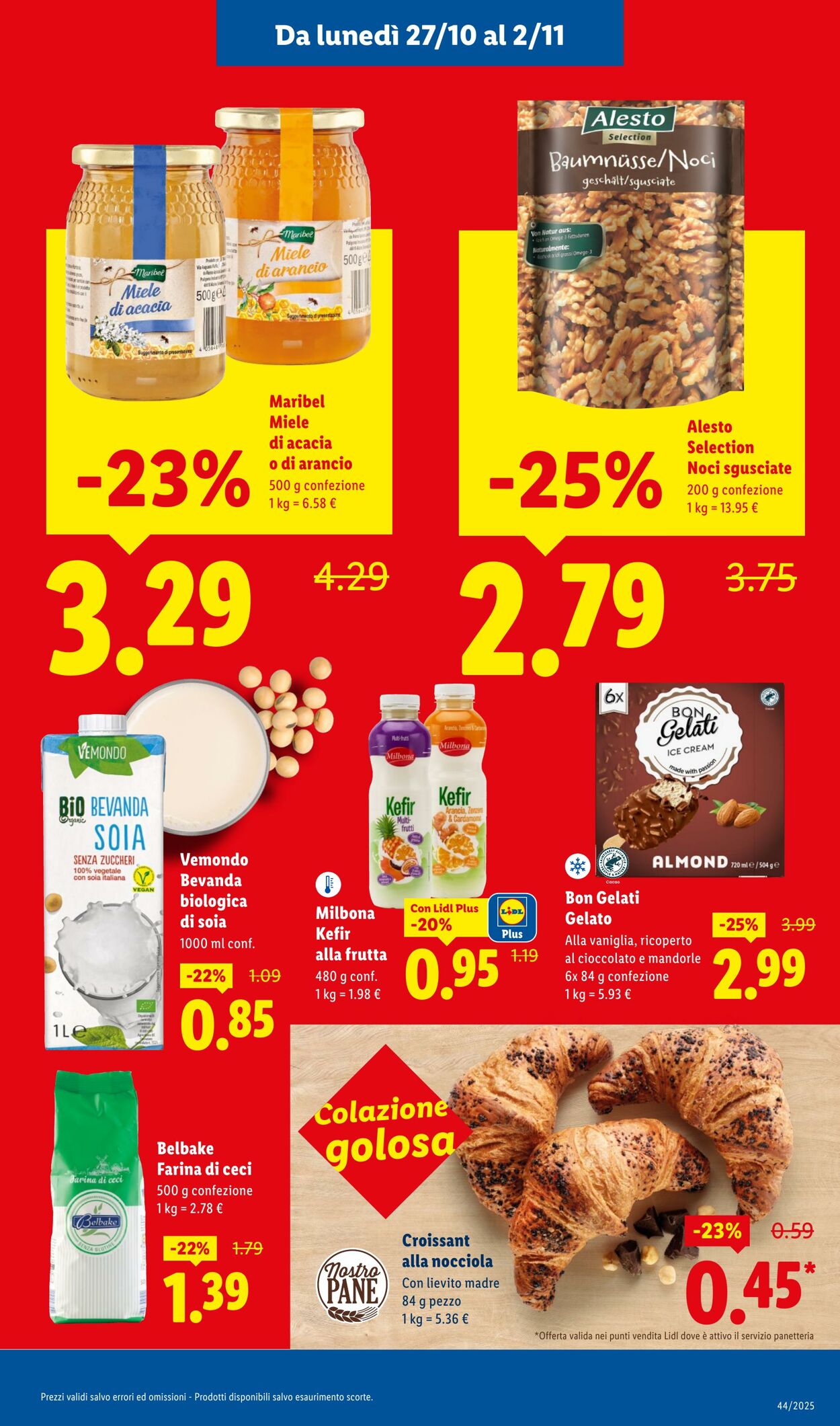 Volantino Lidl 27.10.2025 - 02.11.2025