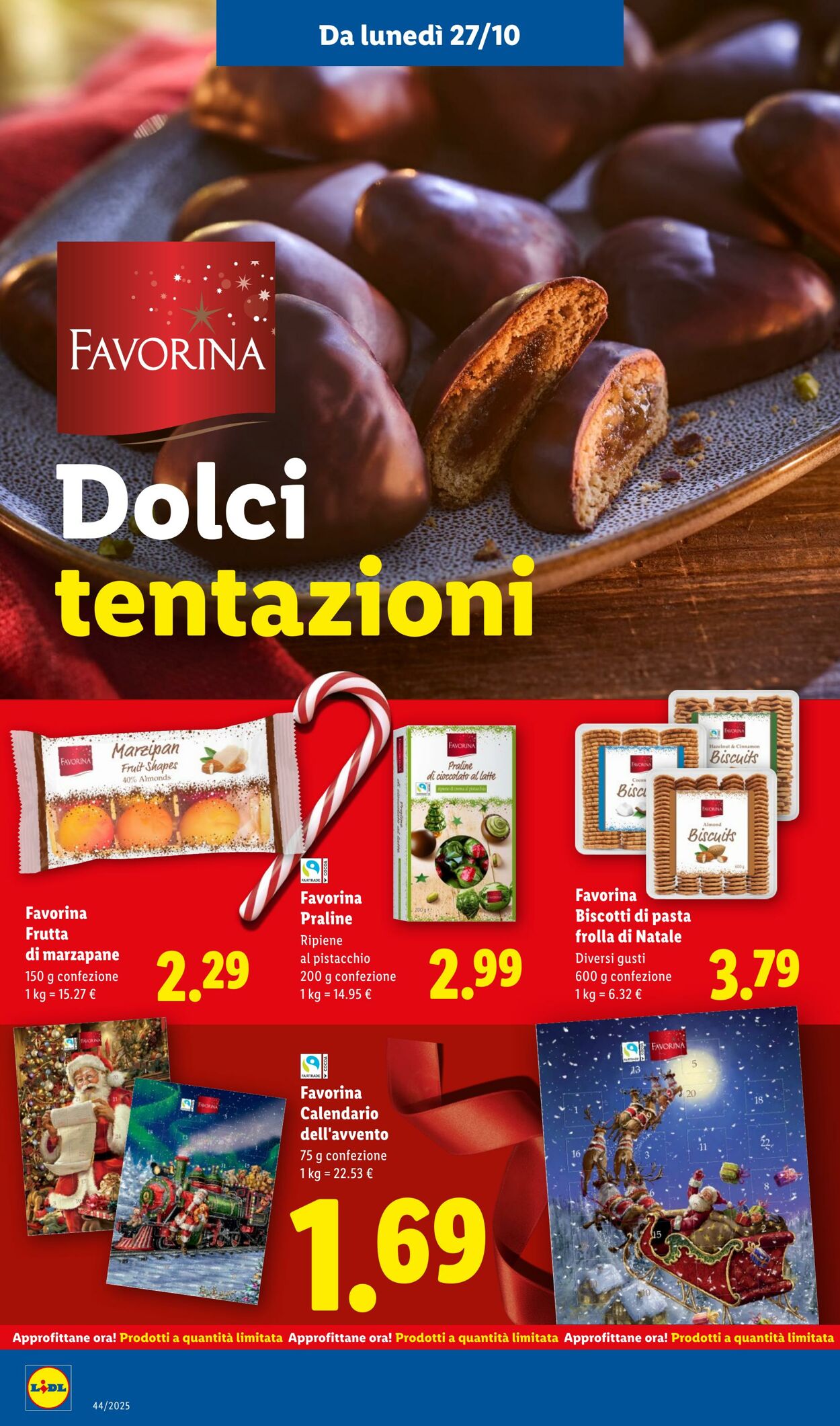 Volantino Lidl 27.10.2025 - 02.11.2025