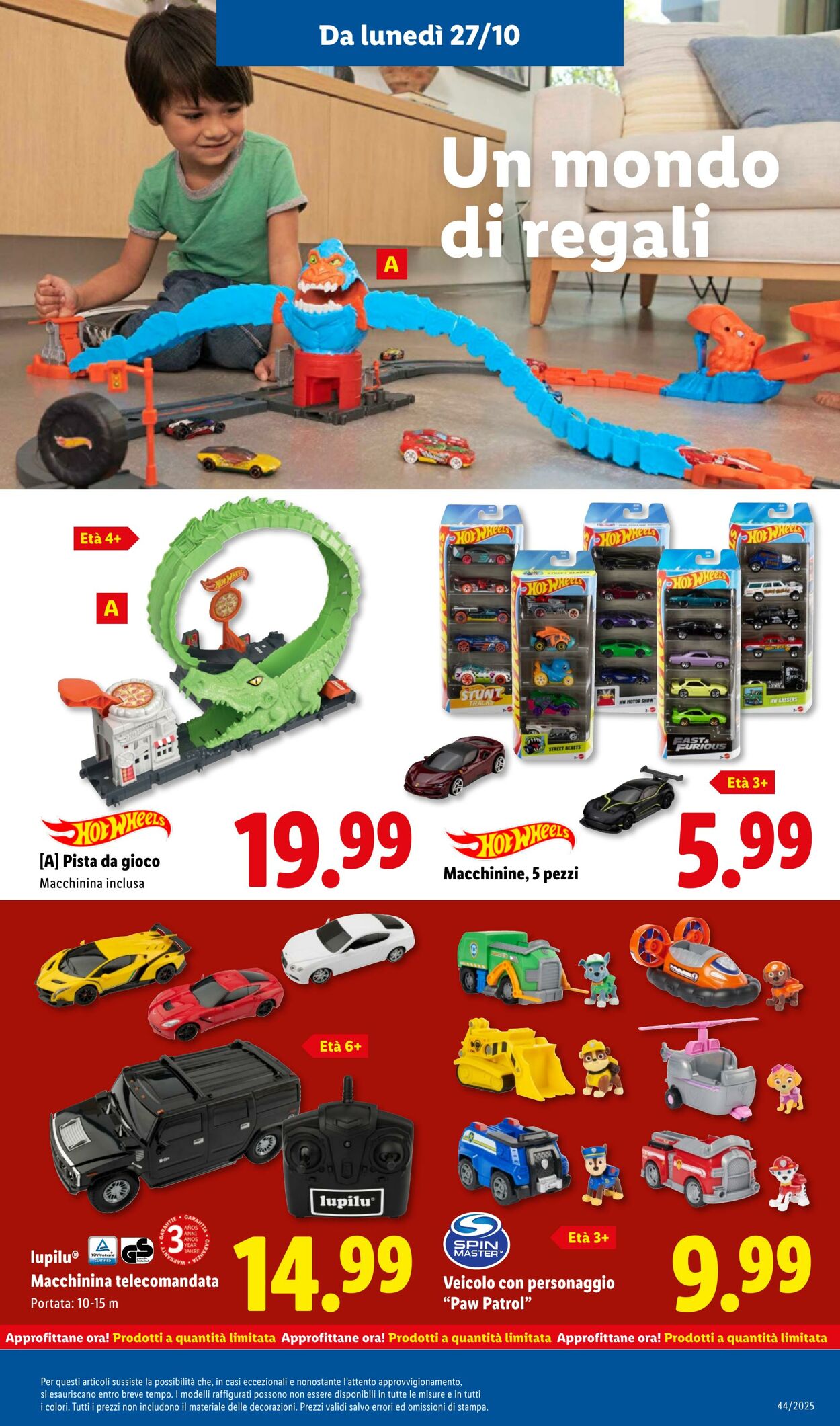 Volantino Lidl 27.10.2025 - 02.11.2025