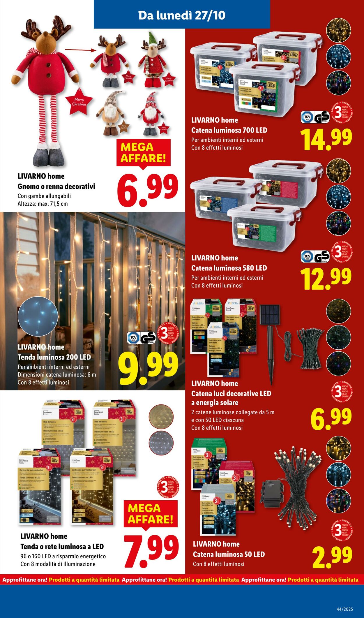 Volantino Lidl 27.10.2025 - 02.11.2025