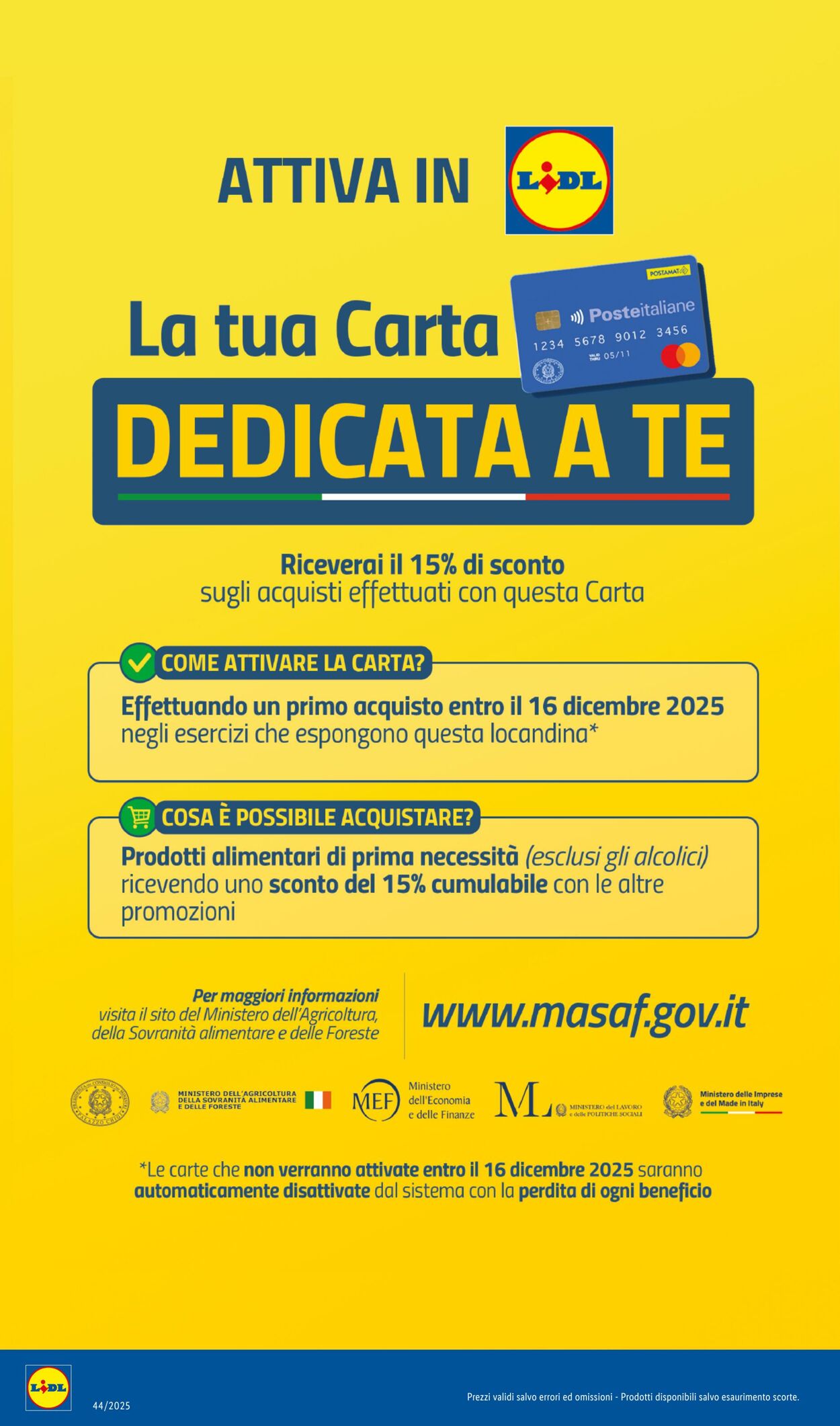 Volantino Lidl 27.10.2025 - 02.11.2025