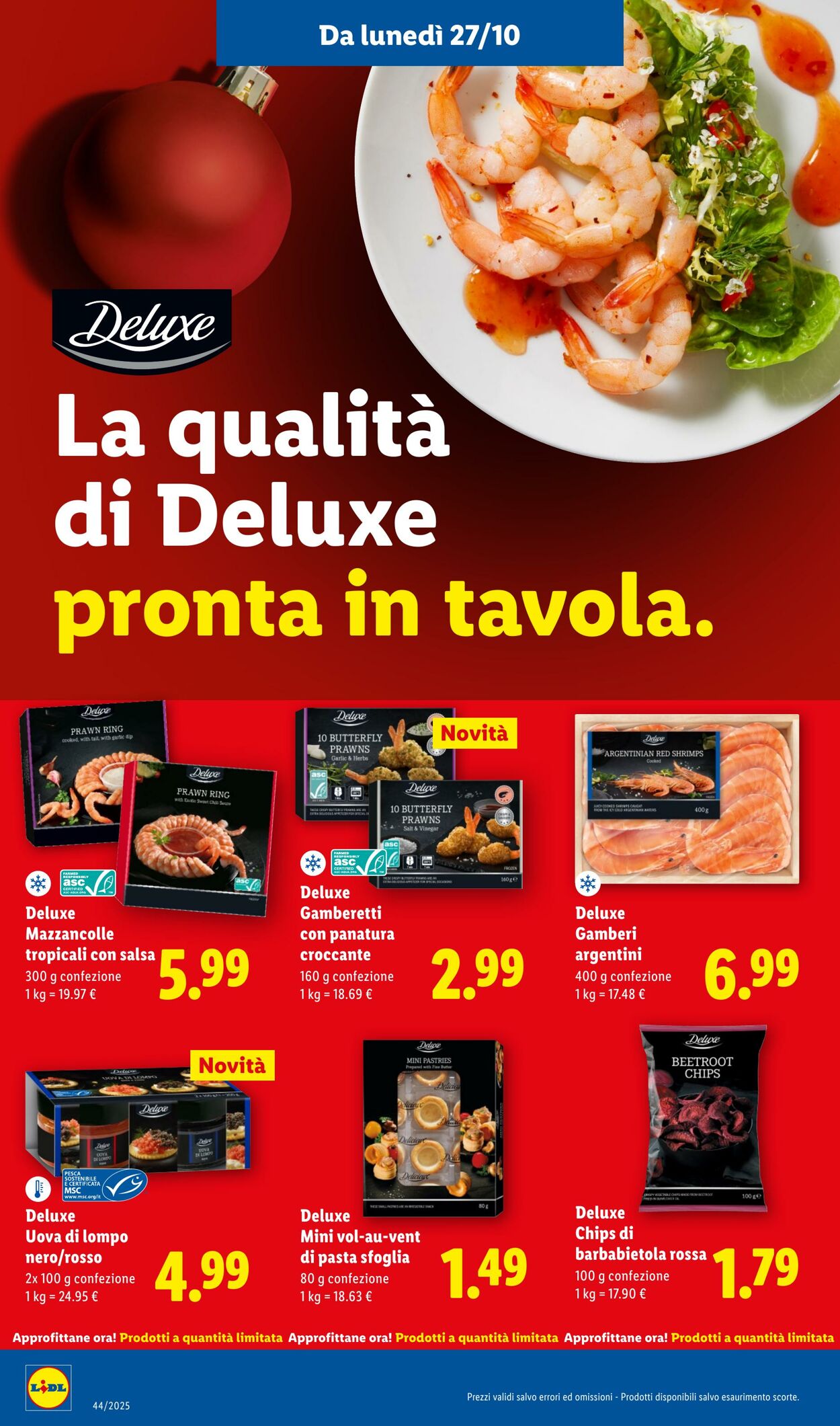 Volantino Lidl 27.10.2025 - 02.11.2025