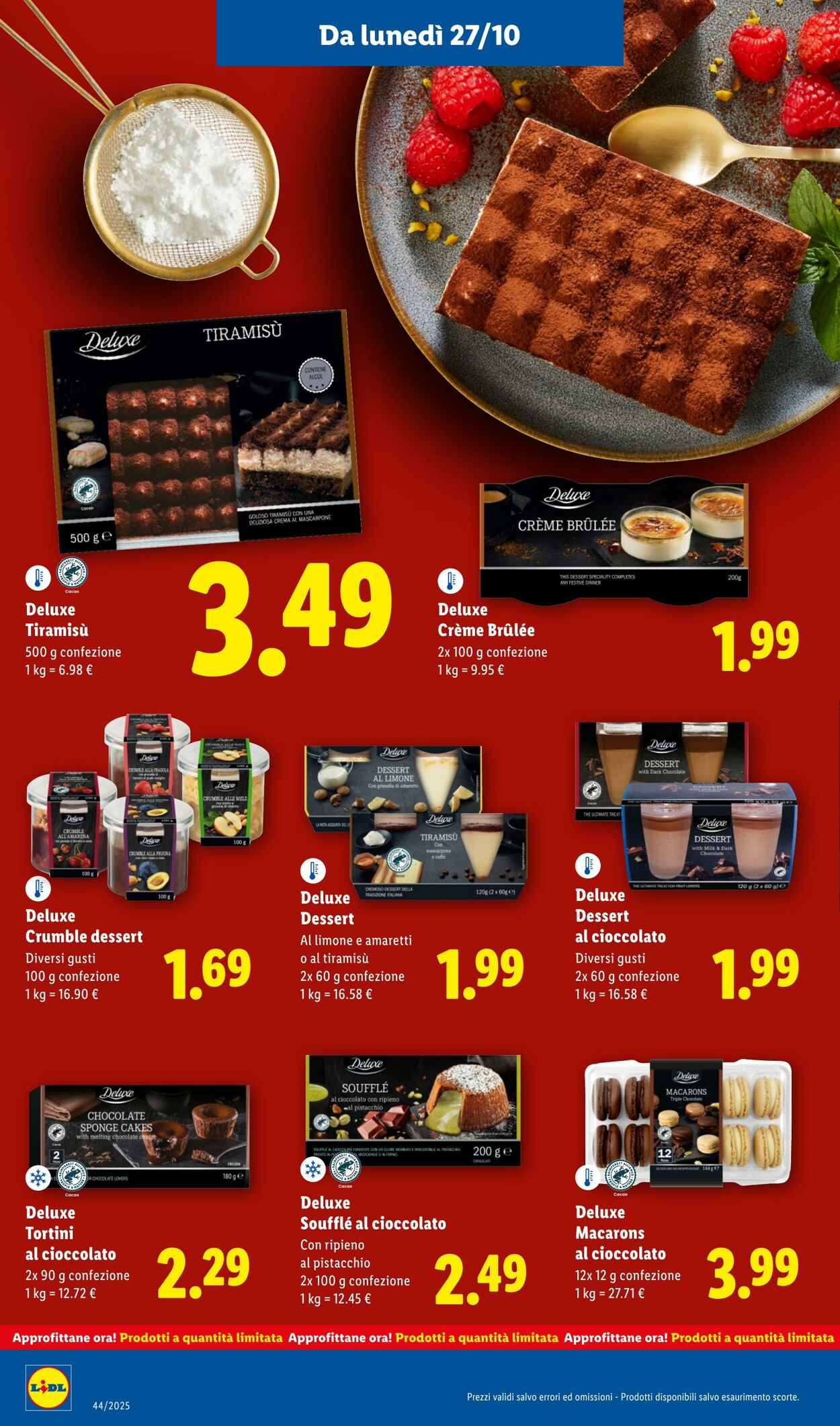 Volantino Lidl 27.10.2025 - 02.11.2025