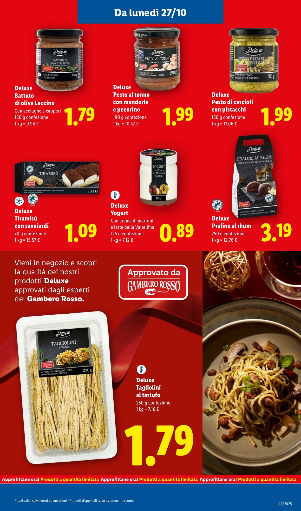Volantino Lidl 27.10.2025 - 02.11.2025