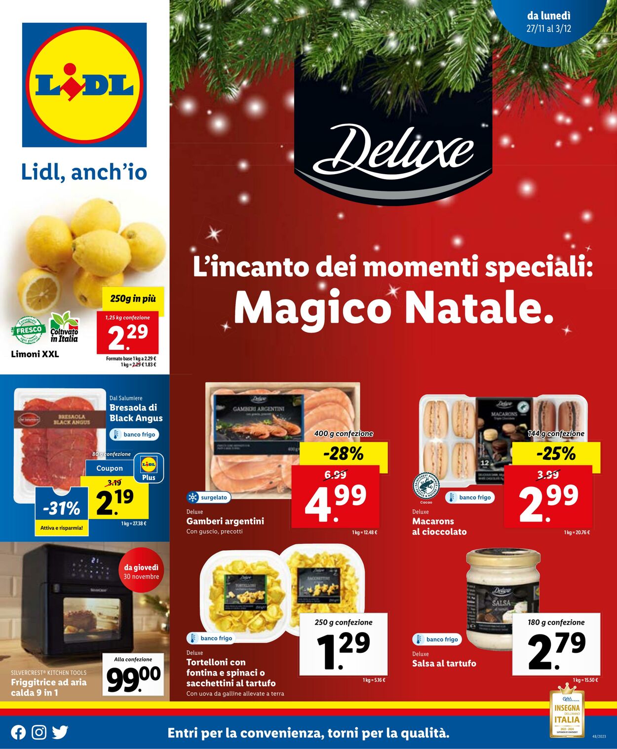 Volantino Lidl 27.11.2023 - 03.12.2023