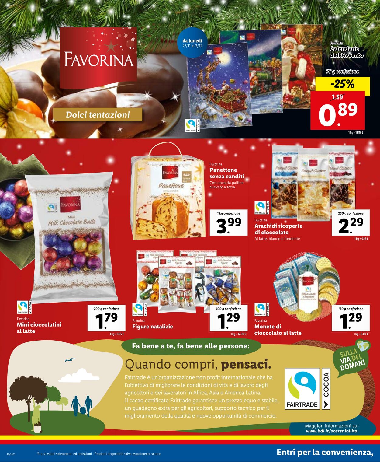 Volantino Lidl 27.11.2023 - 03.12.2023