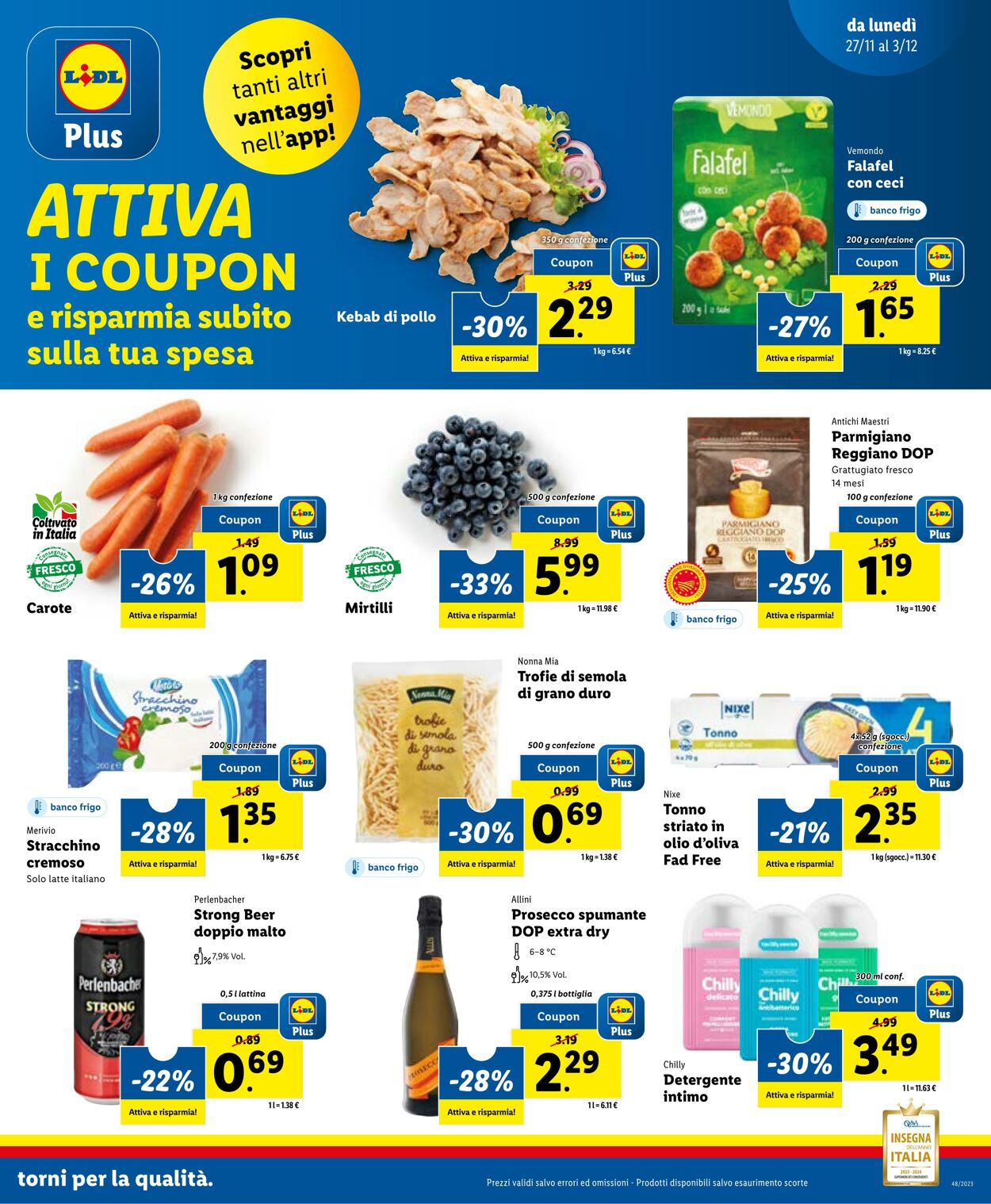 Volantino Lidl 27.11.2023 - 03.12.2023