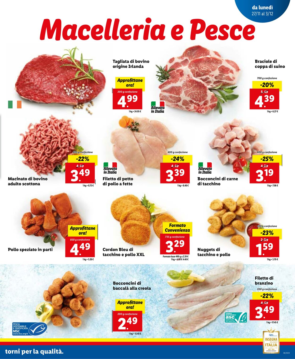 Volantino Lidl 27.11.2023 - 03.12.2023